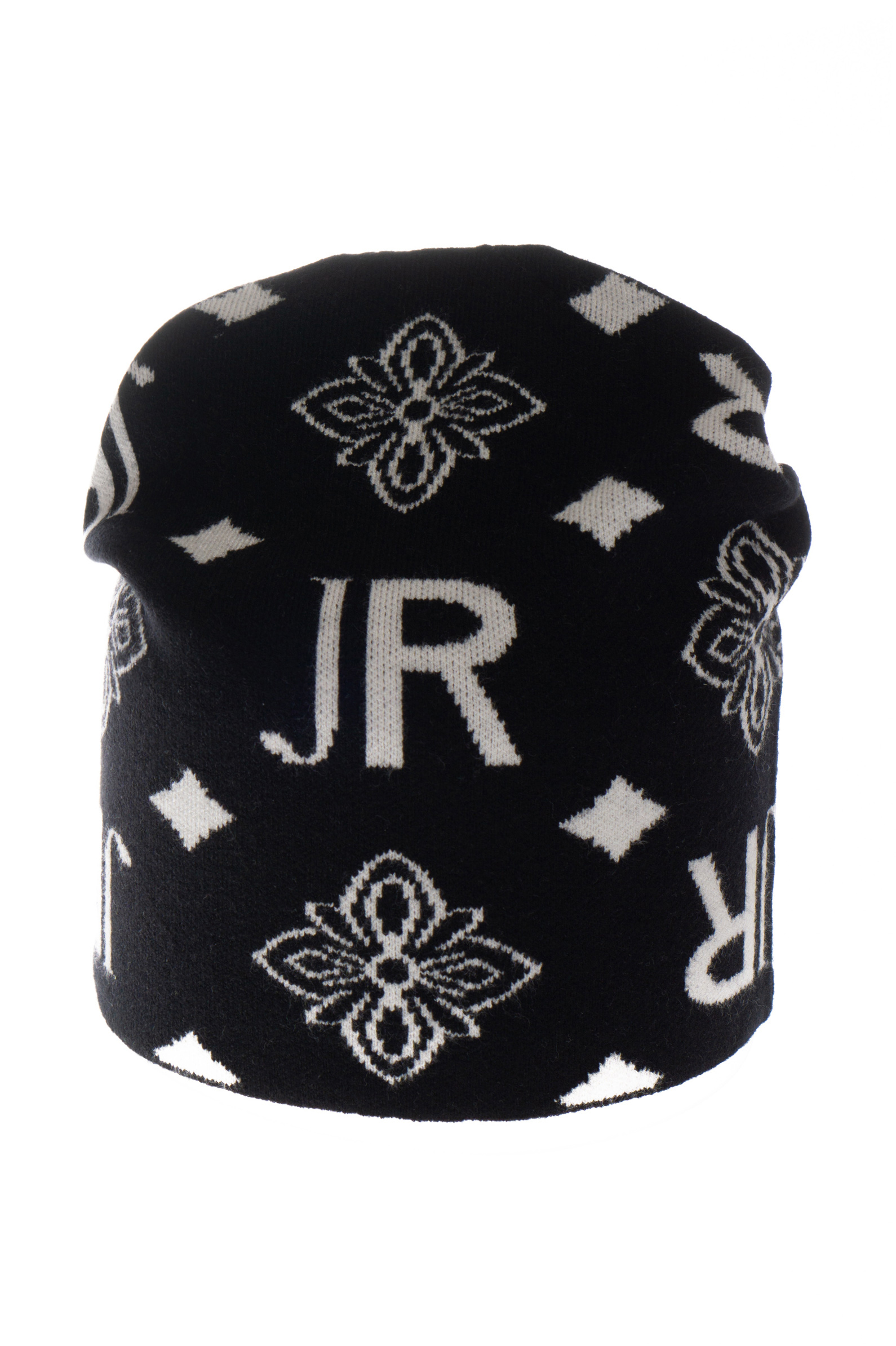 Шапка-Шарф мал.АРТ.RBA24004HS,чер-бел,вис-пэ-нейл