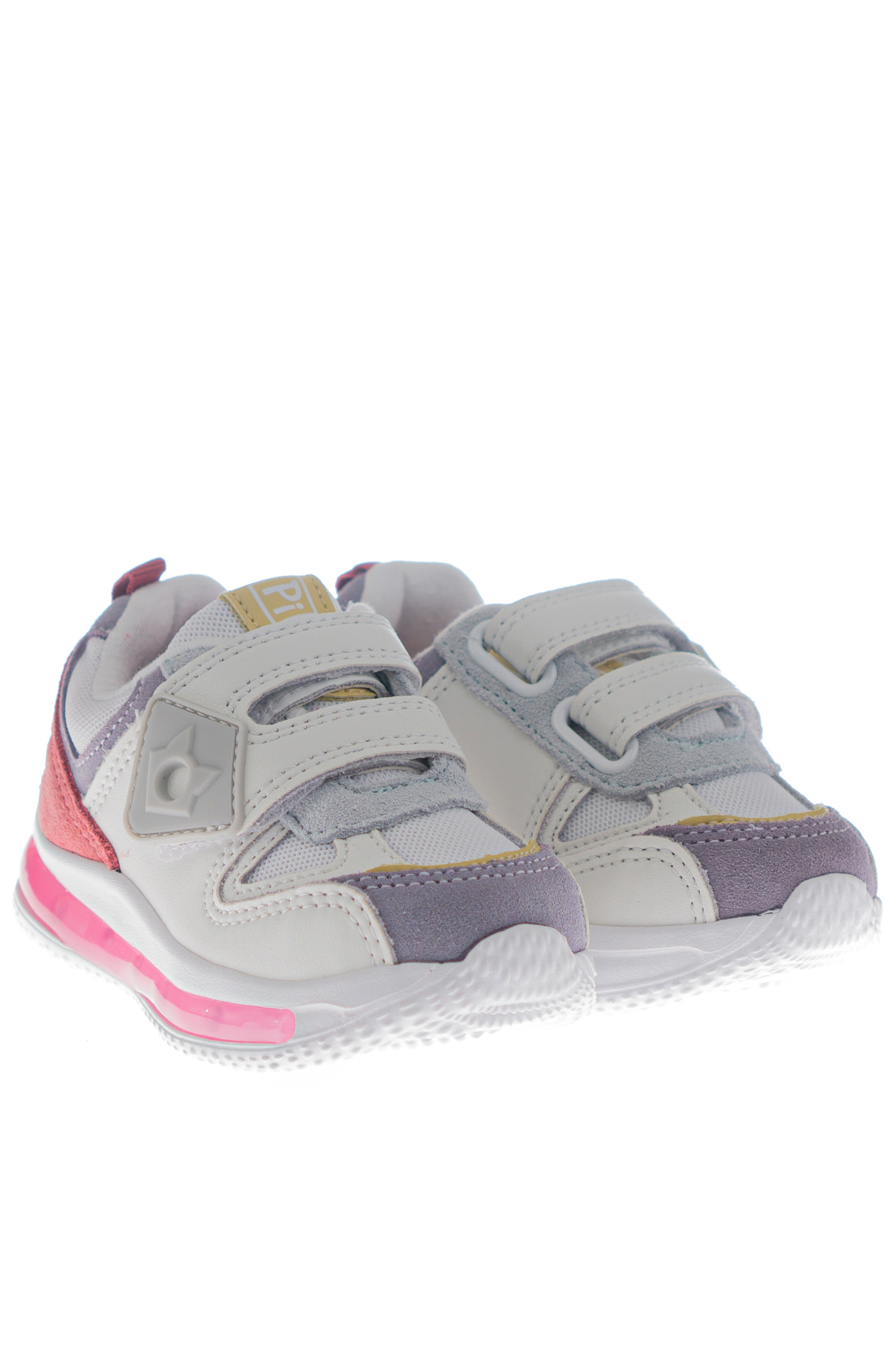 Кроссовки дев. АРТ.7-724015-2443,бел-роз,н.к-тек/тек