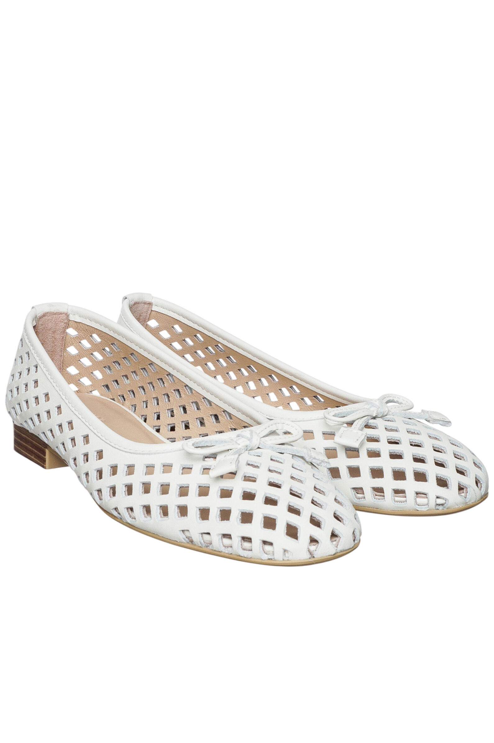 Балетки жен. АРТ.25YA-0086,бел,н.к/н.к