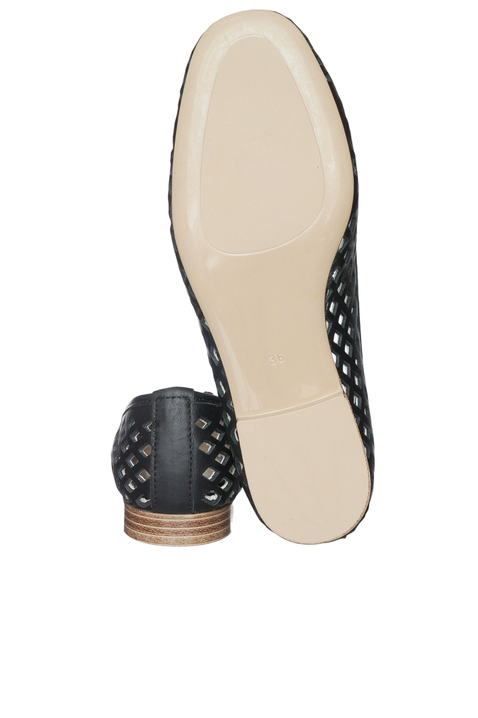 Балетки жен. АРТ.25YA-0086,чер,н.к/н.к