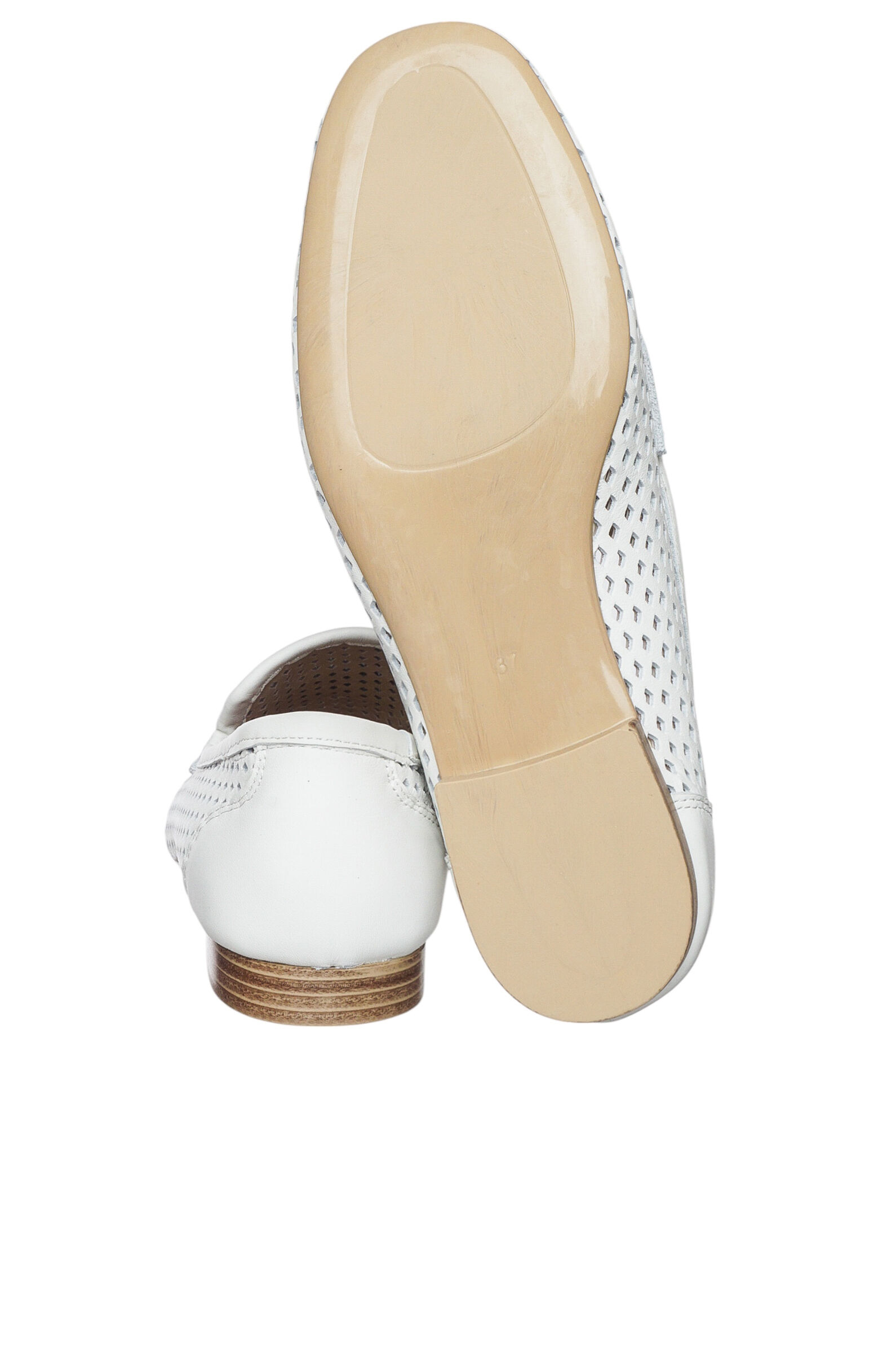 Балетки жен. АРТ.25YA-0249,бел,н.к/н.к