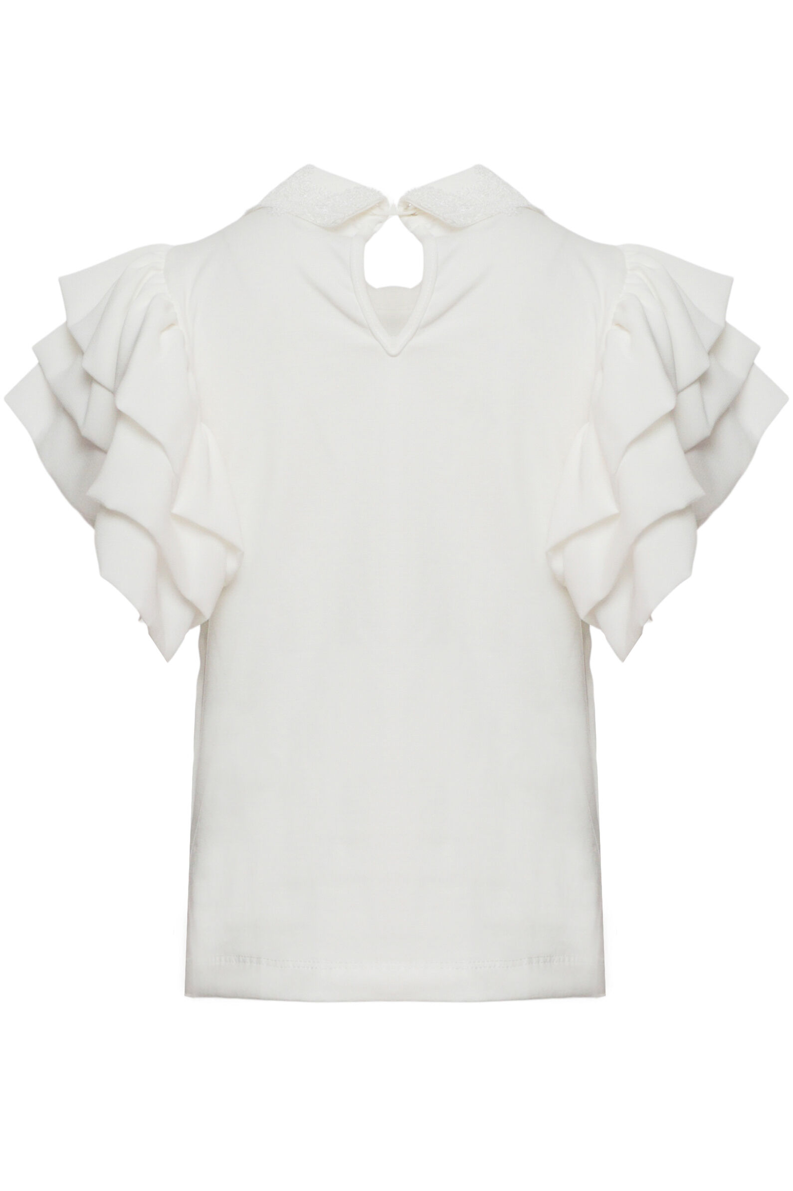 Блуза дев. АРТ.21007,мол,хл-эл