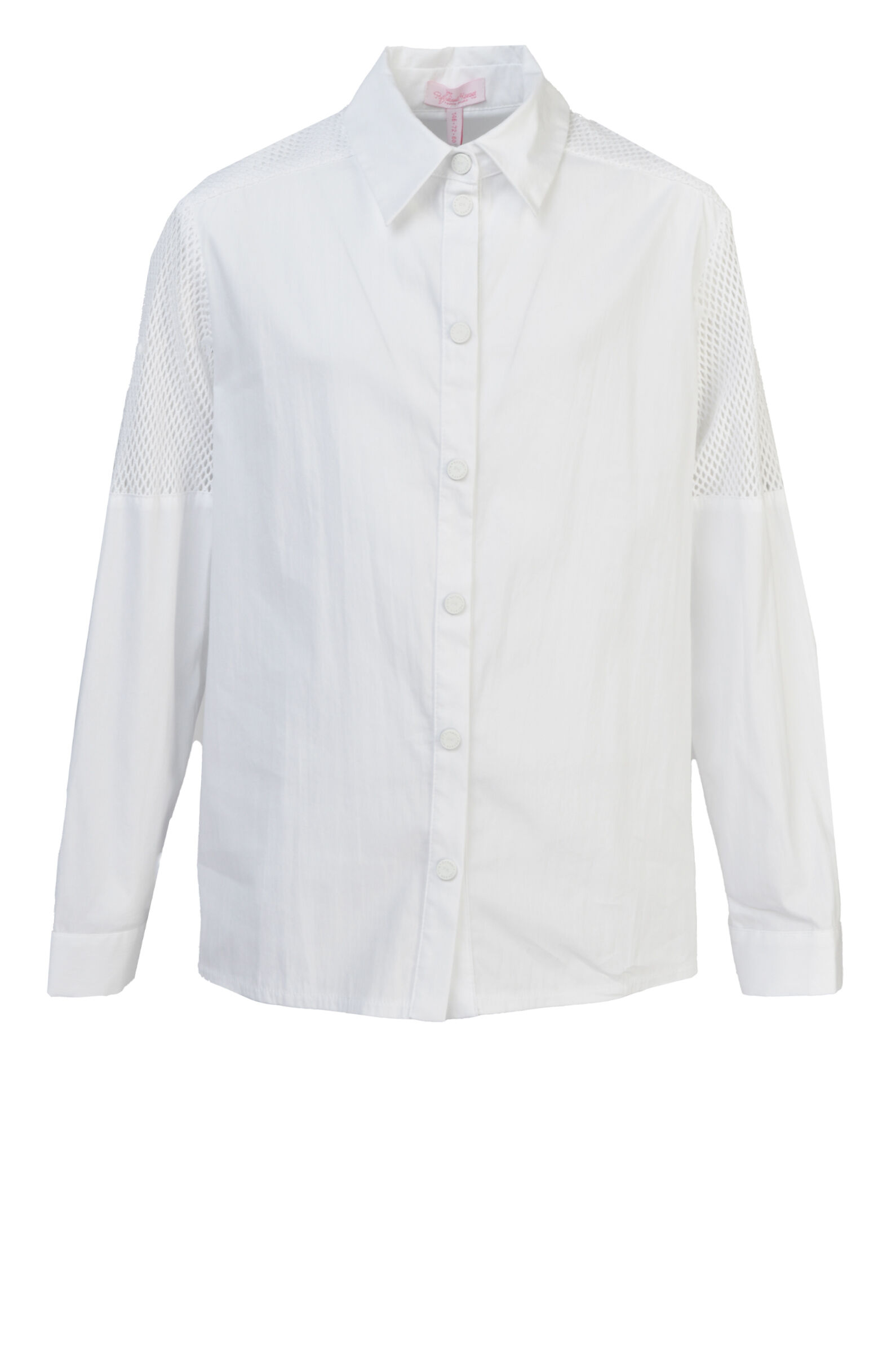 Блуза АРТ.23333,бел,хл-пэ-эл