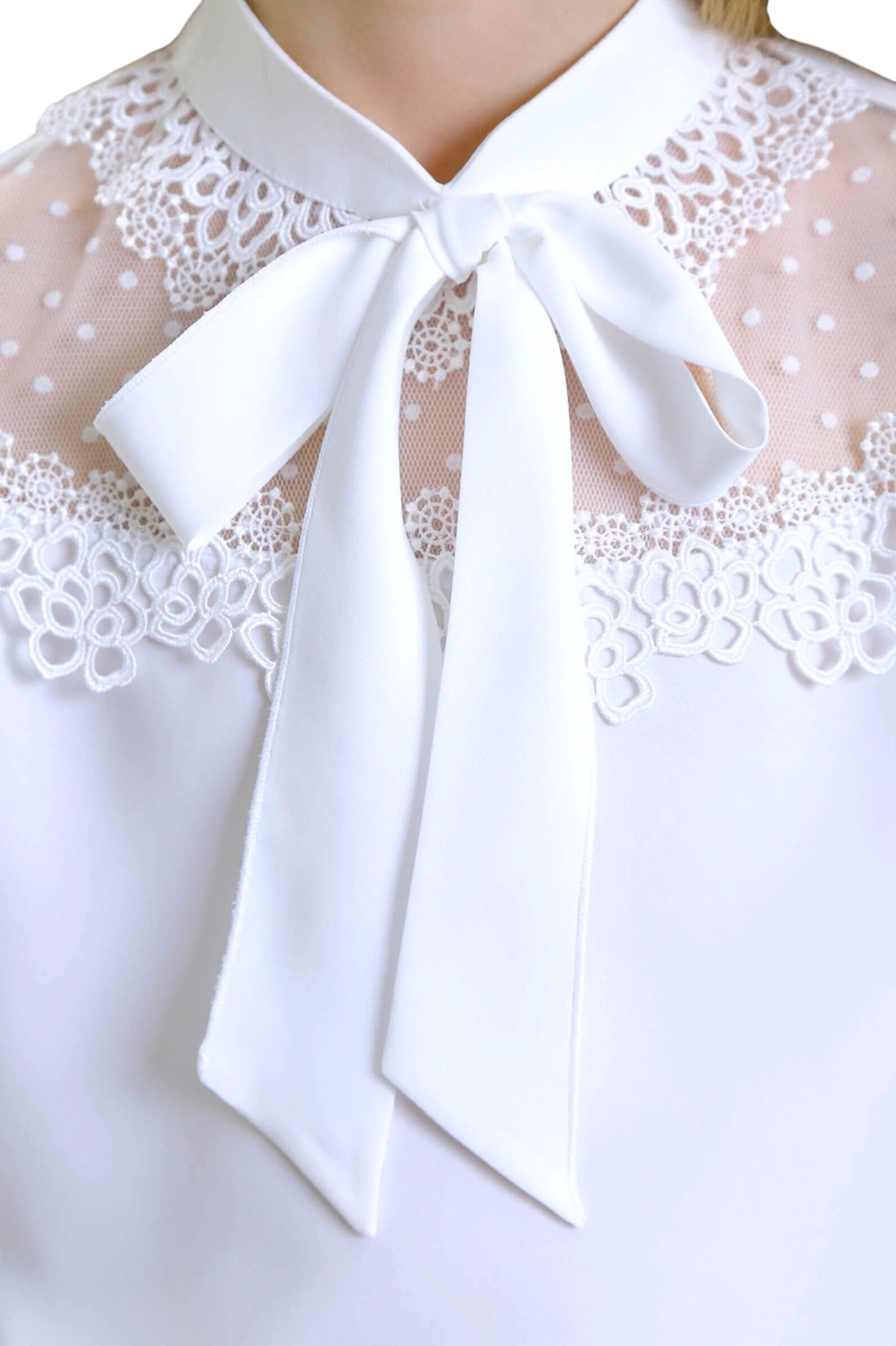 Блуза дев. АРТ.2866-525-ВПБЛ,мол,па