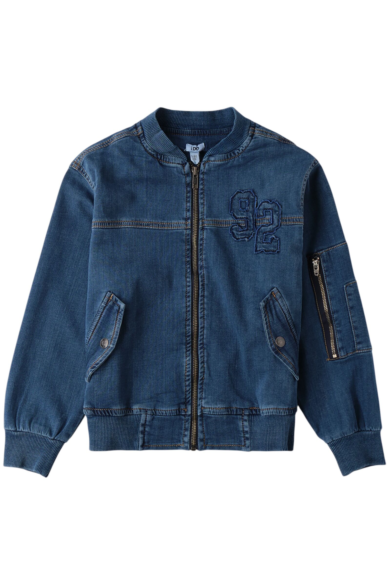 Бомбер мал. АРТ.4.B784.00,син,хл-эл