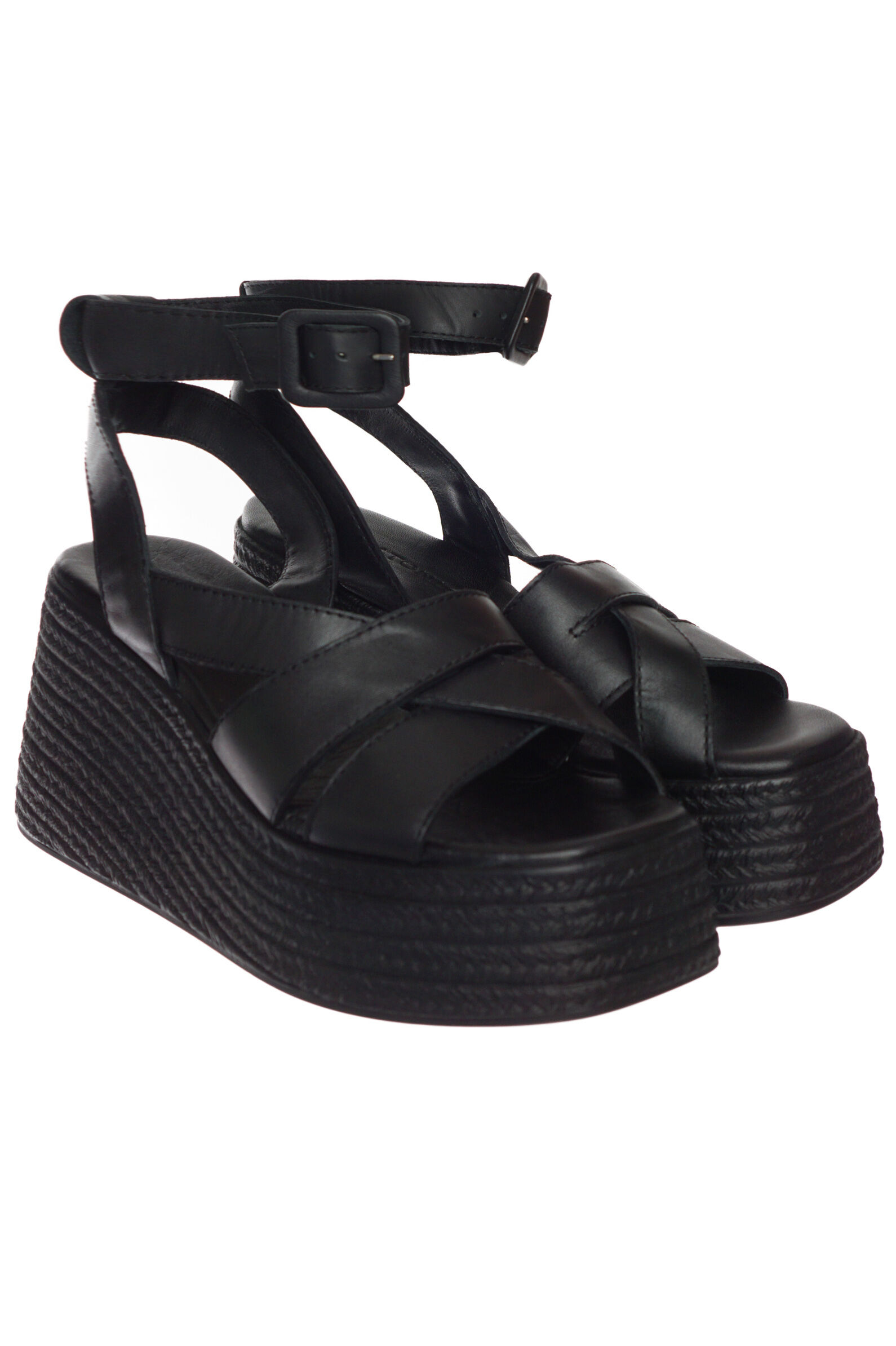 Босоножки жен. АРТ.9804-2,чер,н.к/н.к