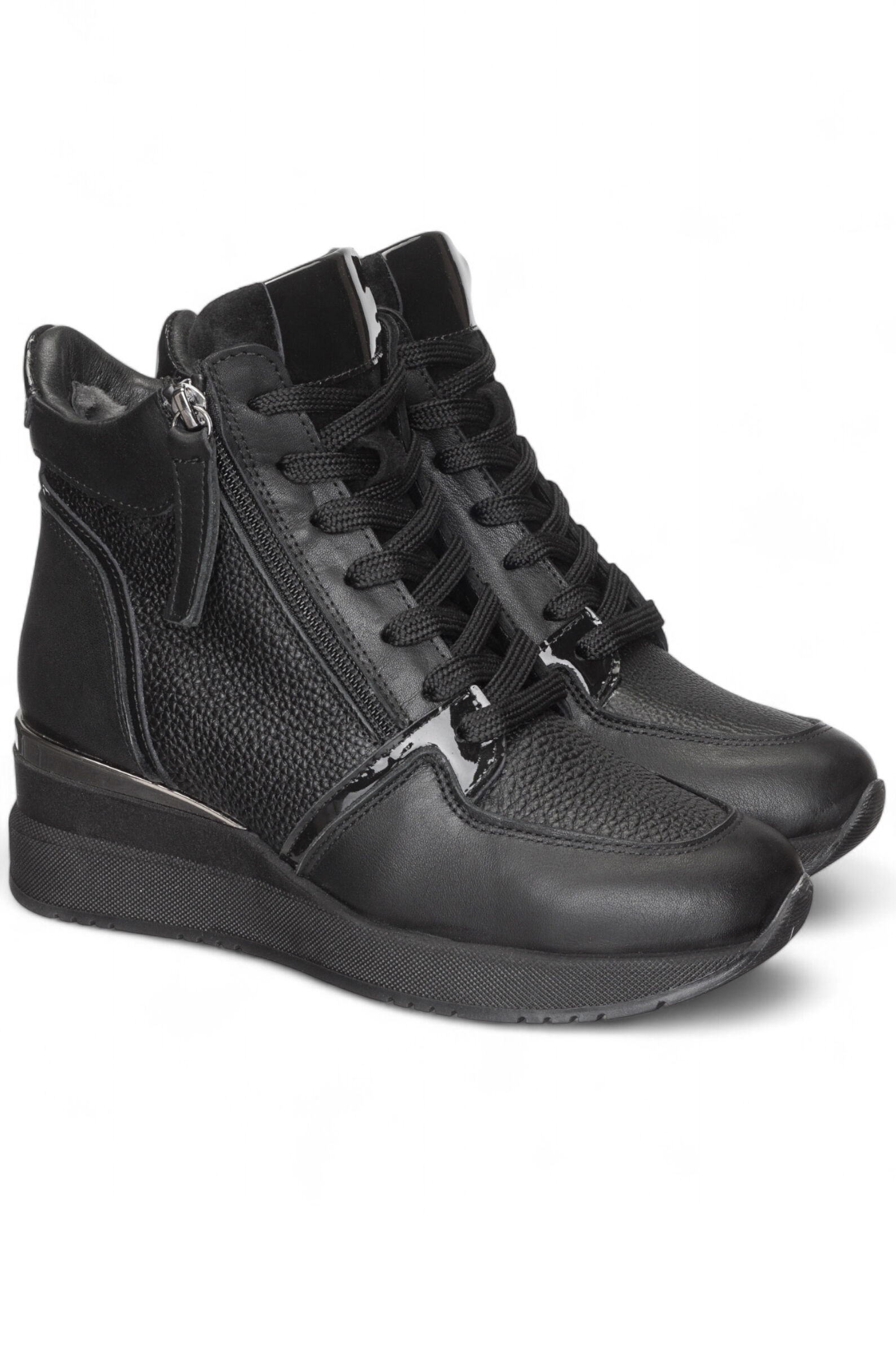 Ботинки жен. АРТ.25KB-1034-1,чер,н.к/н.м