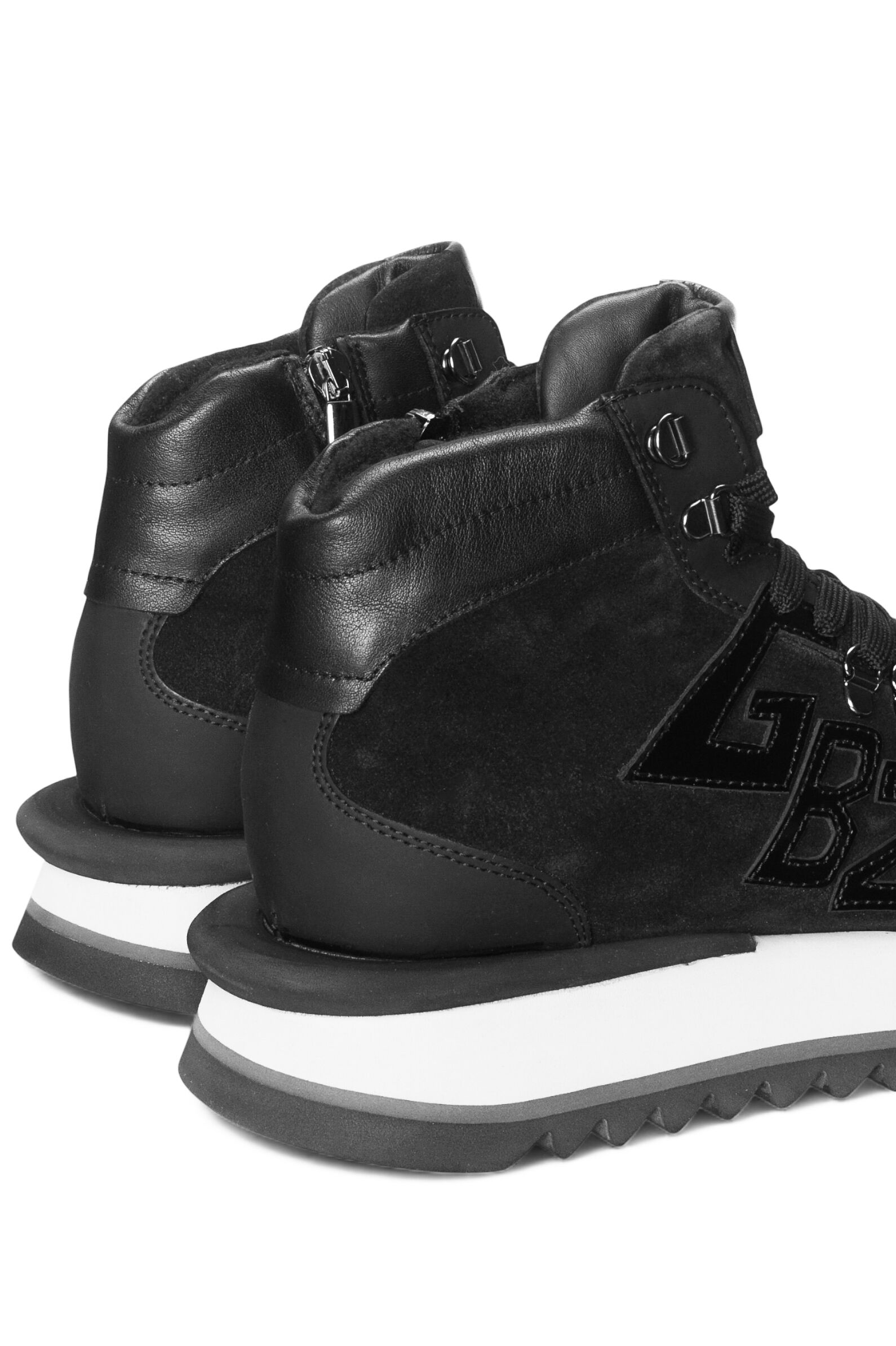 Ботинки муж. АРТ.48513-B,чер,н.к-з/байка