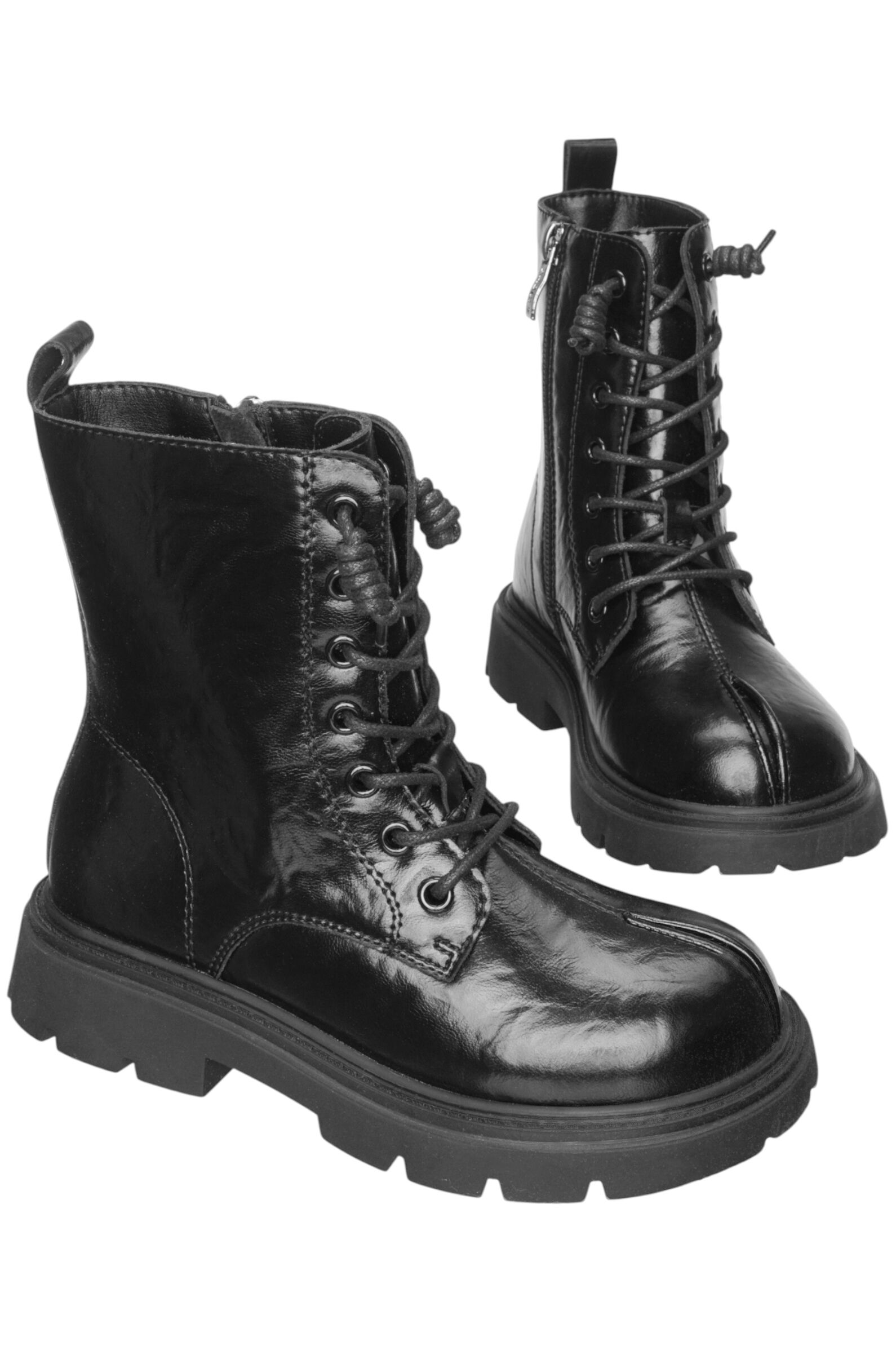 Ботинки дев. АРТ.B3NAD03,чер,и.к/тек