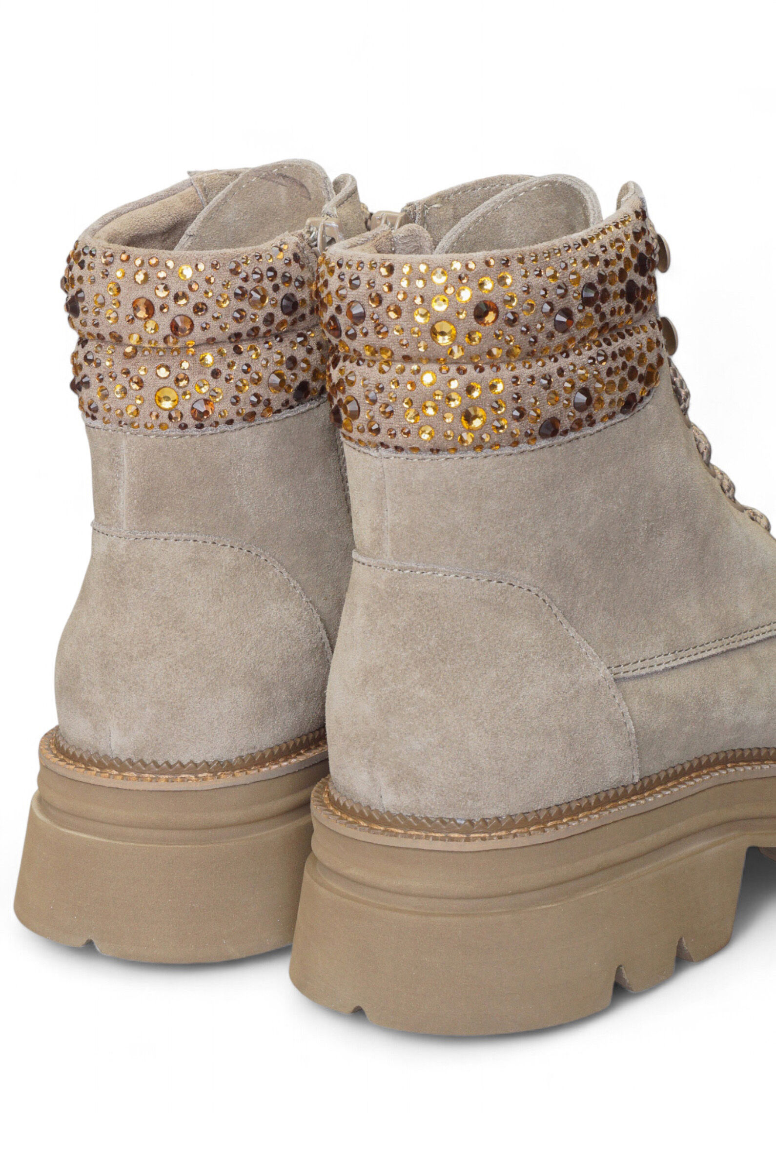 Ботинки жен. АРТ.SF2547S495,т.беж,н.з/экомех