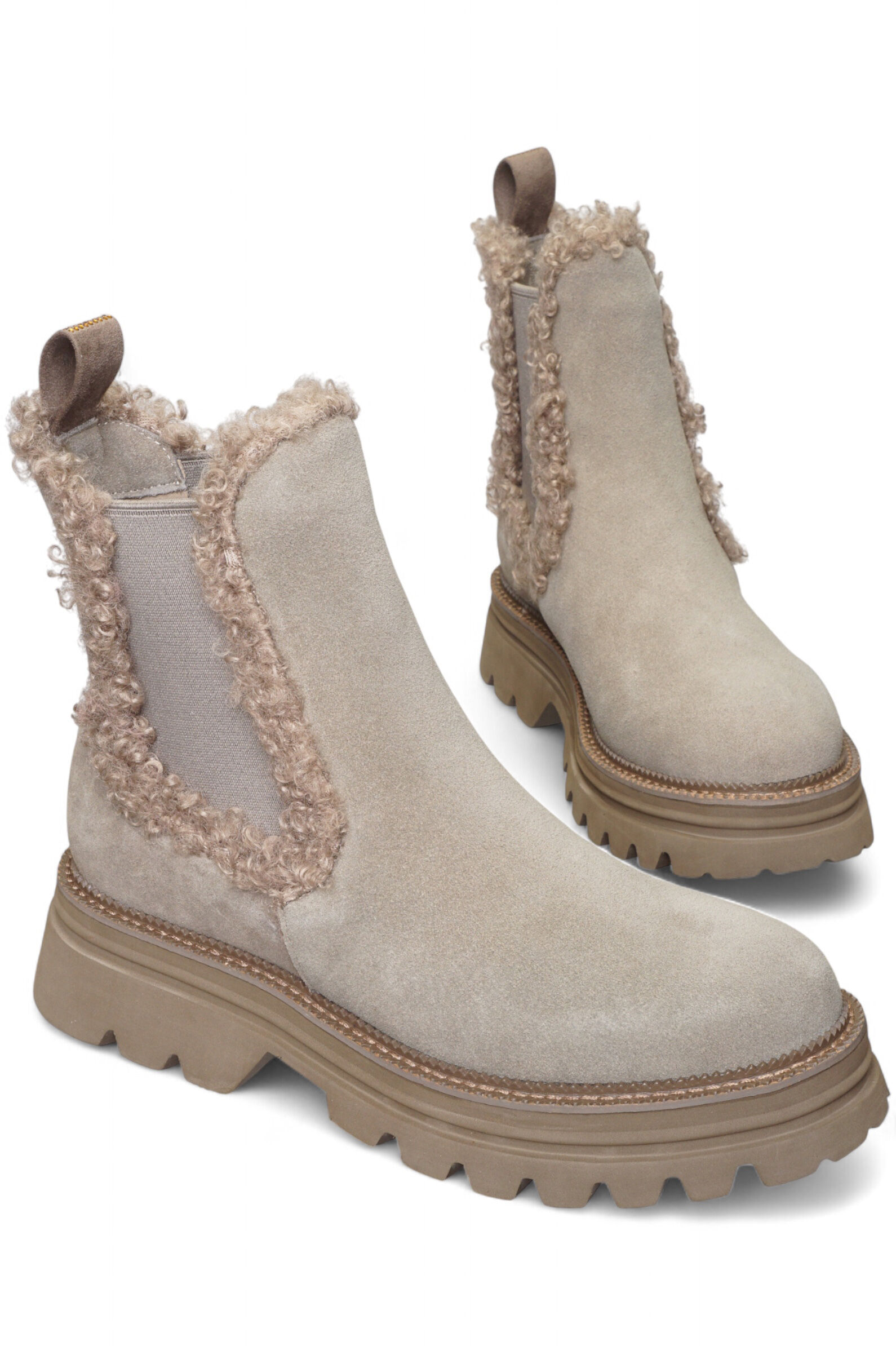 Ботинки жен. АРТ.SF2547S507,т.беж,н.з/н.к