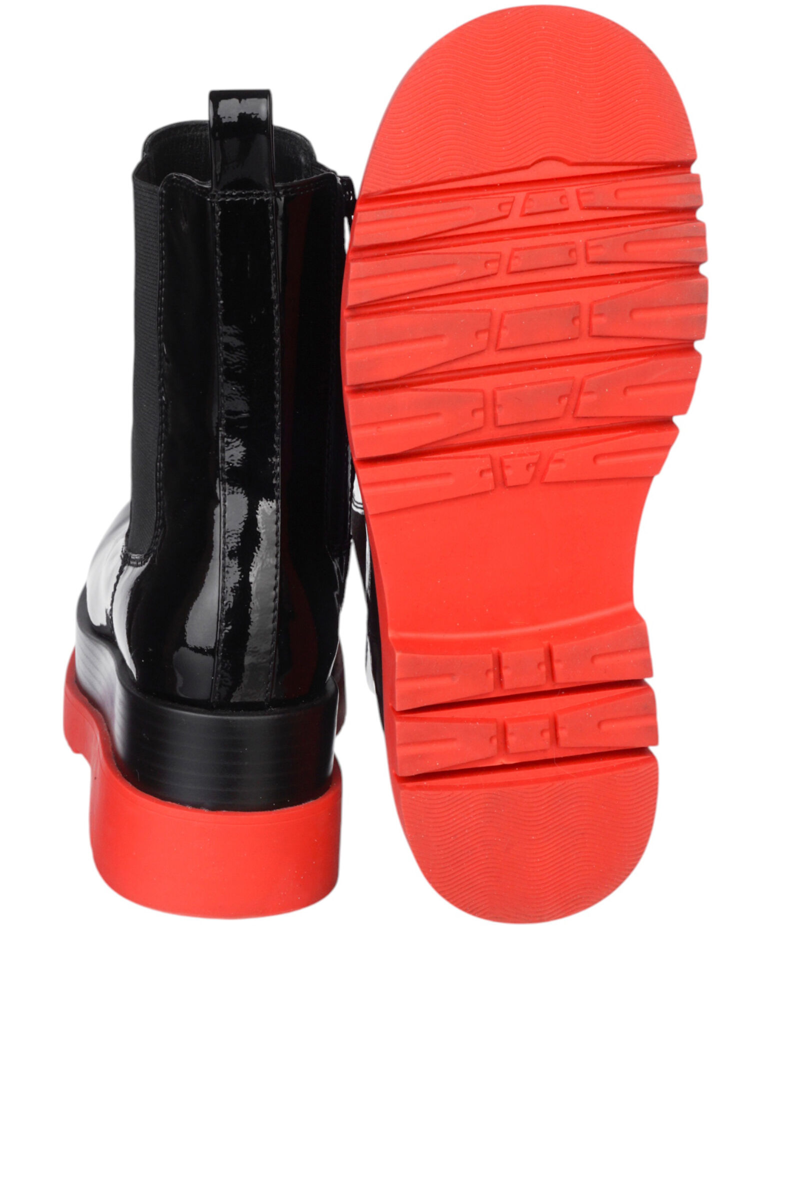 Ботинки жен. АРТ.TANKED-PL,чер,н.л/н.к