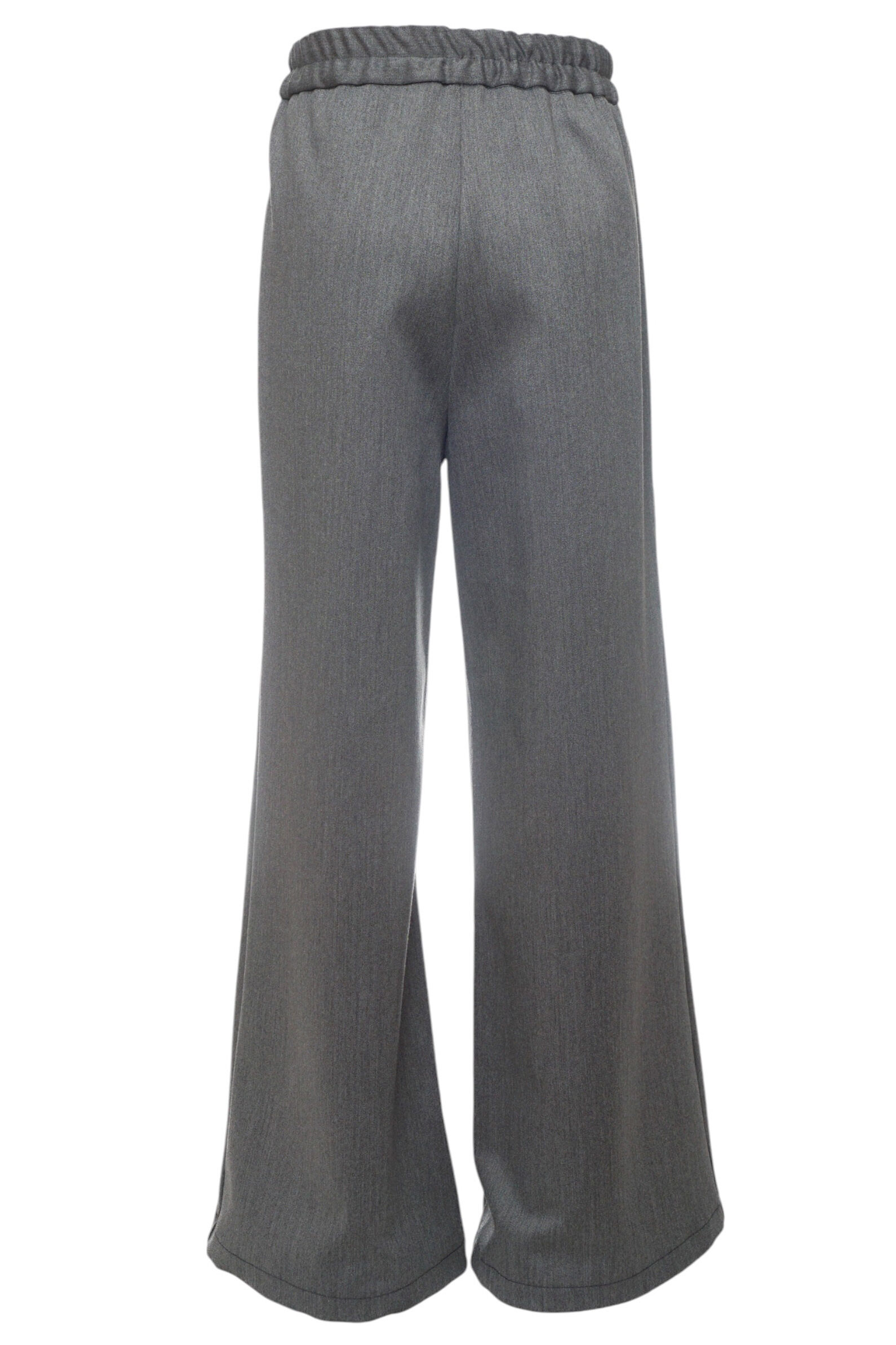 Брюки дев. АРТ.0435,сер,полиэф-вис