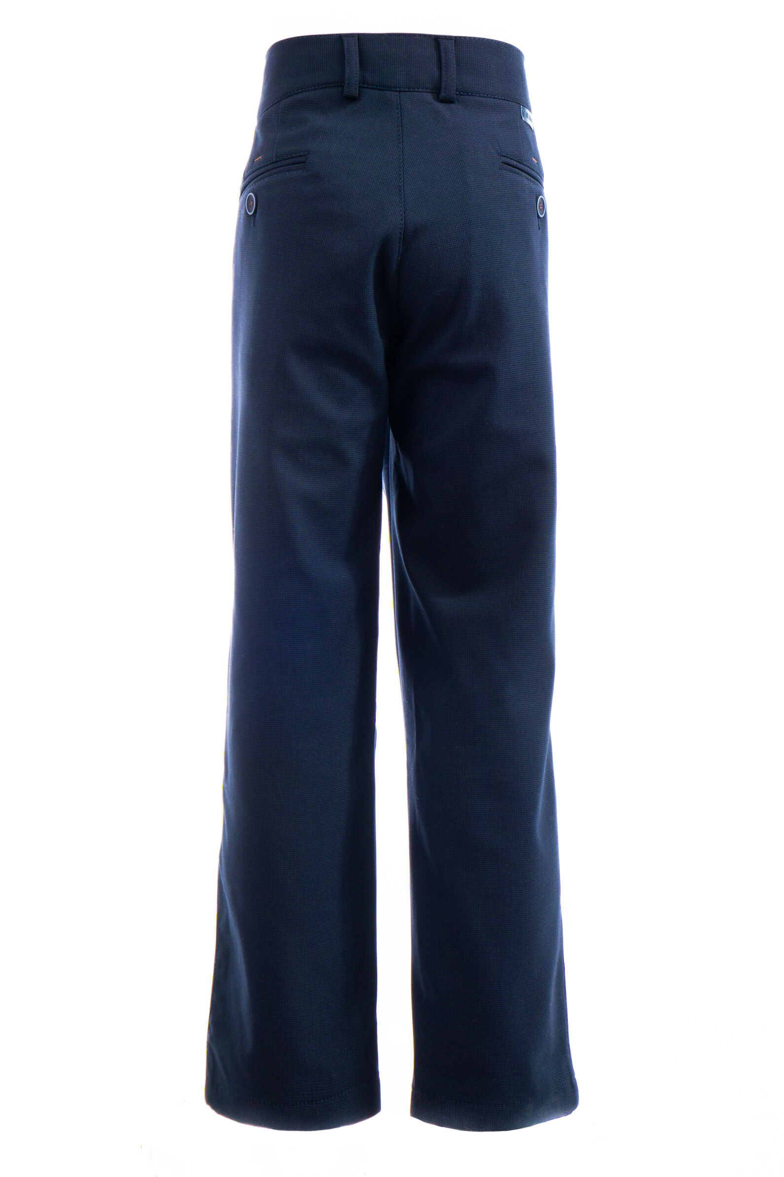 Брюки мал. АРТ.24186/536,син,пэ-вис-лайкра