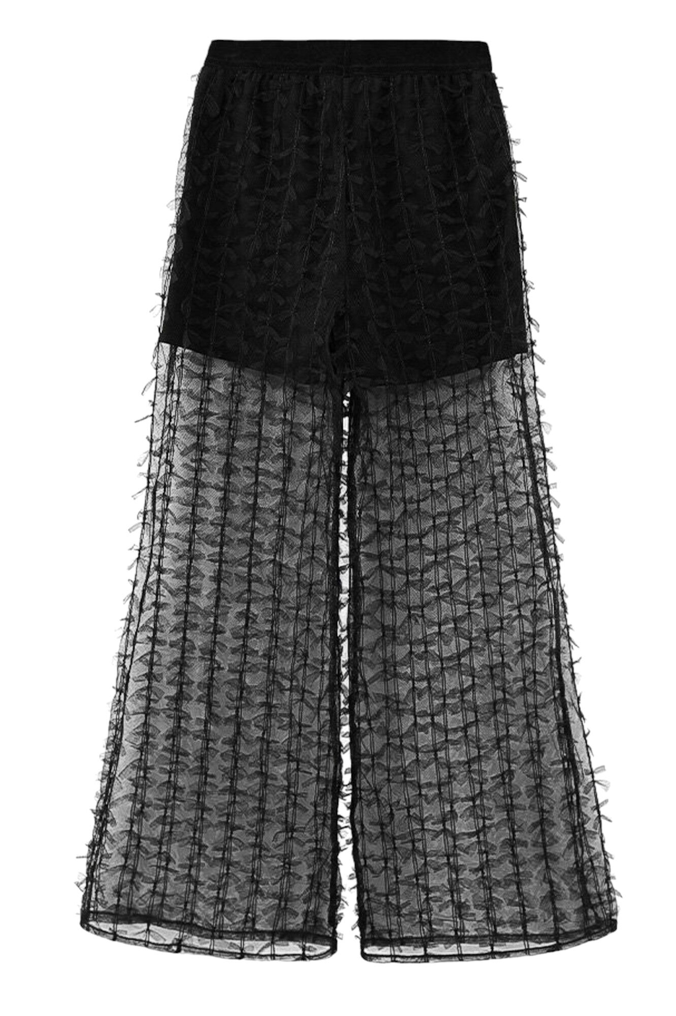 Брюки дев. АРТ.252244,чер,хл-эл-пэ