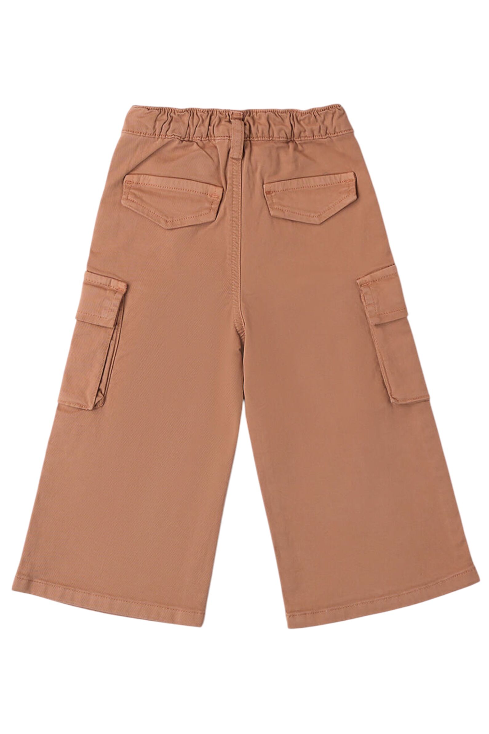 Брюки дев. АРТ.4.A607.00,беж,хл-эл