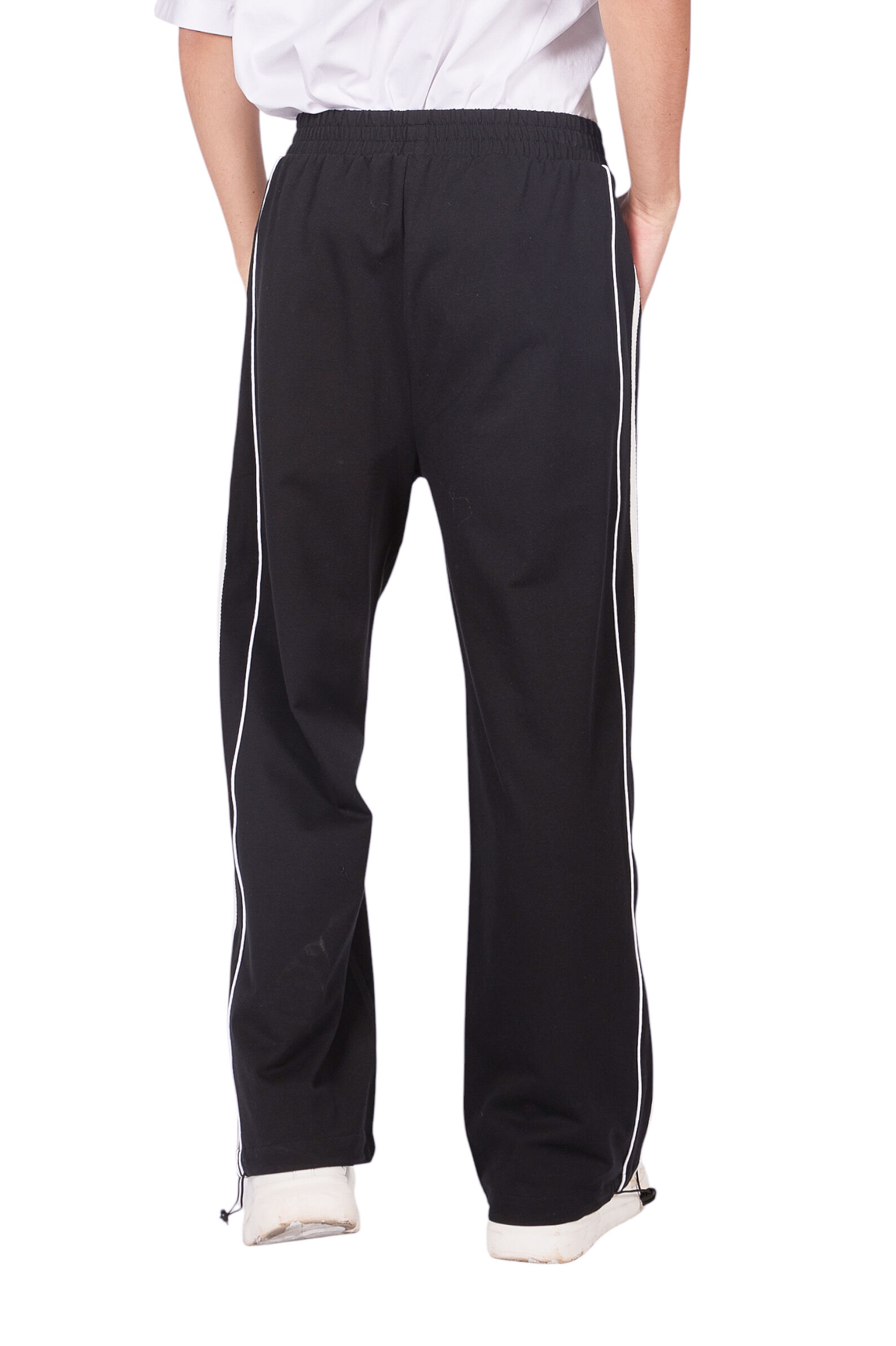 Брюки мал. АРТ.B-TR35270,чер,хл-эл