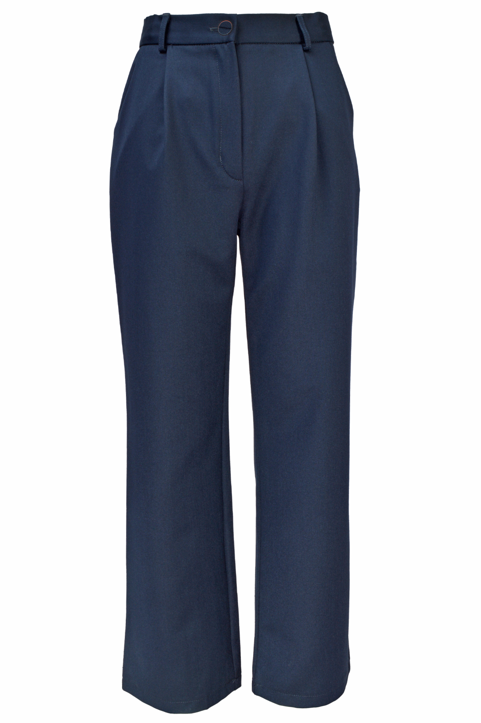 Брюки дев. АРТ.LC23G-PNT-20-103,син,вис-пэ