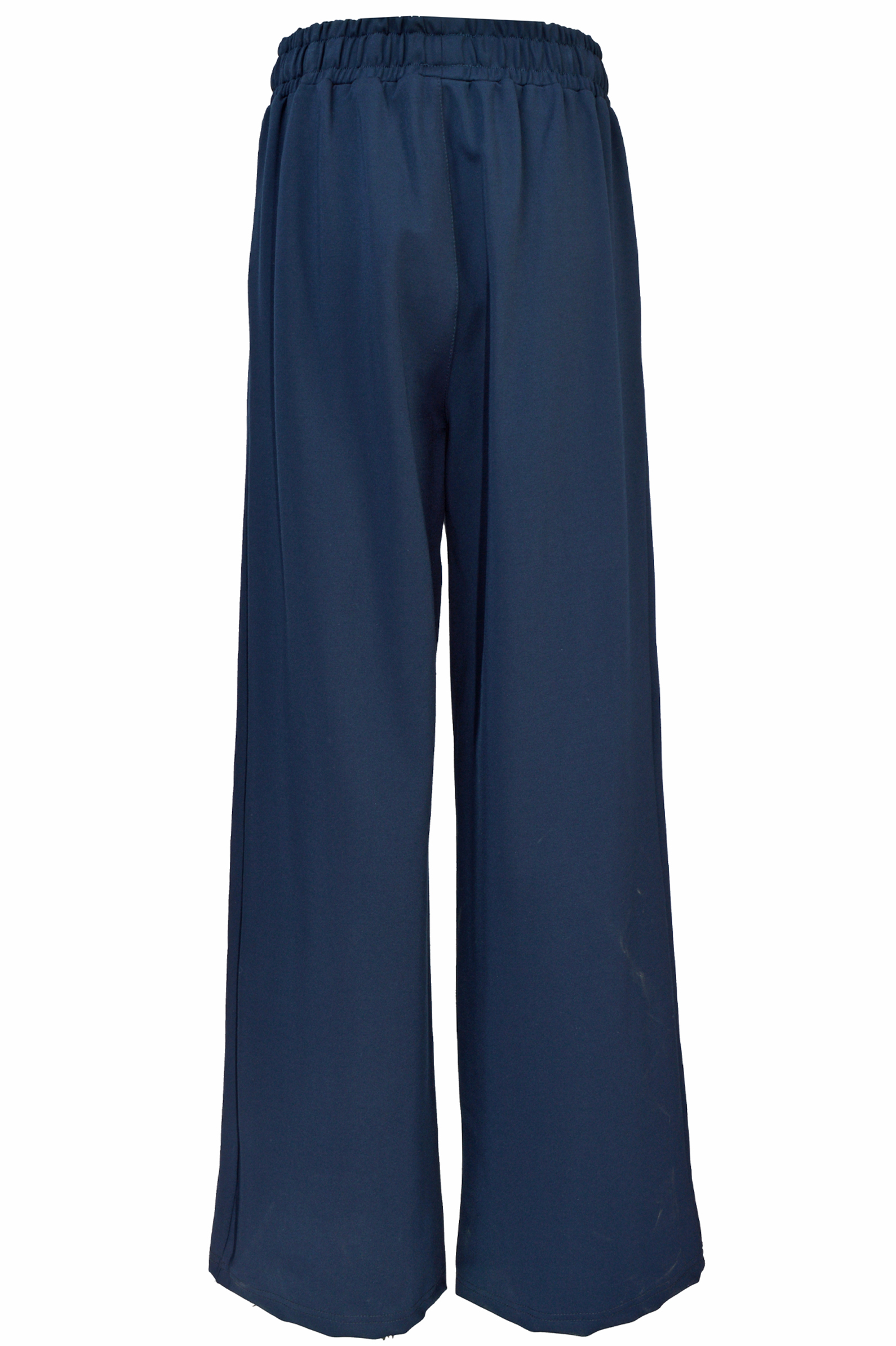 Брюки дев. АРТ.Palazzo,син,вис-нейл-лайкра