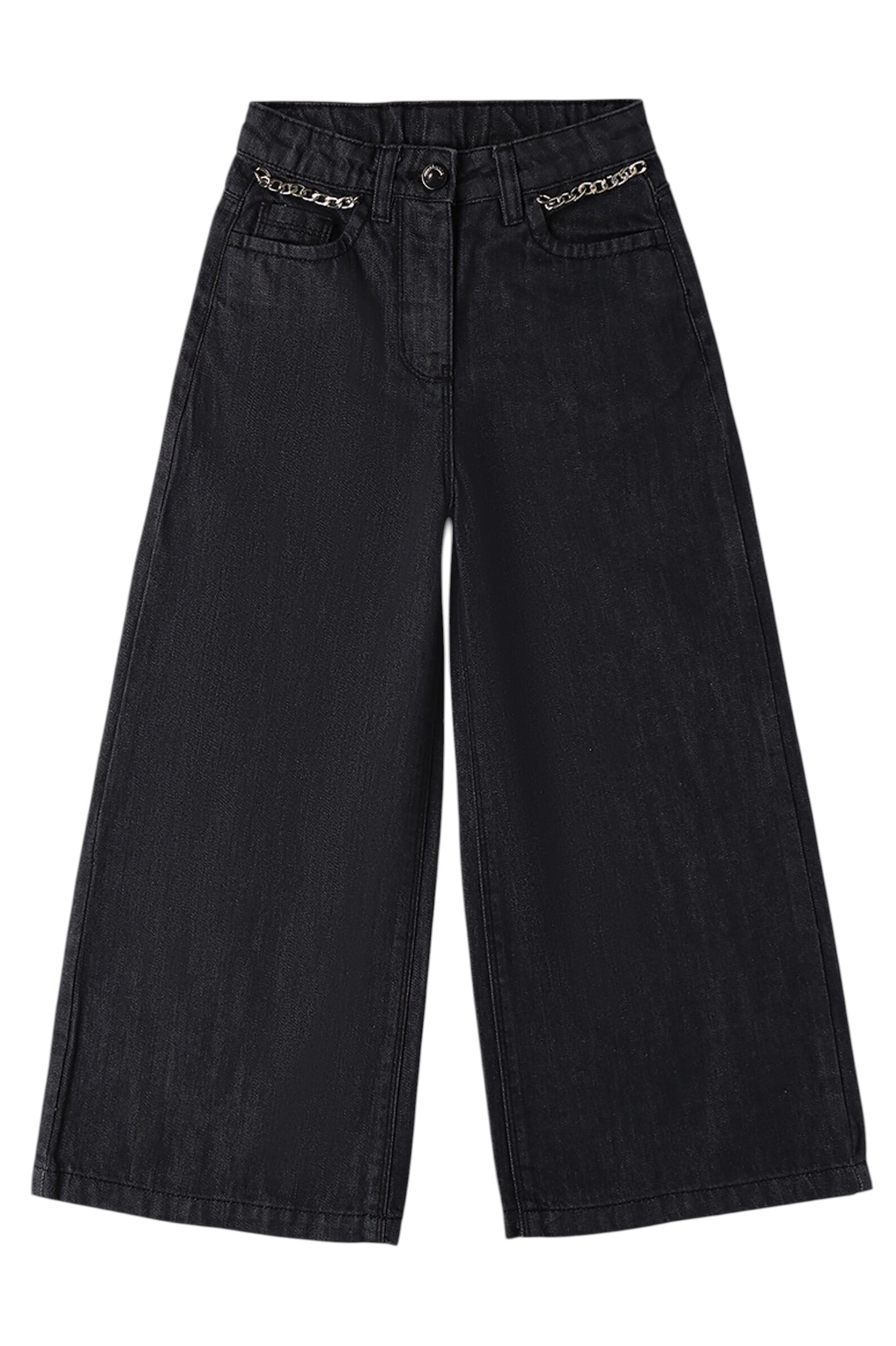 Джинсы дев. АРТ.0.F544.00,сер,хл