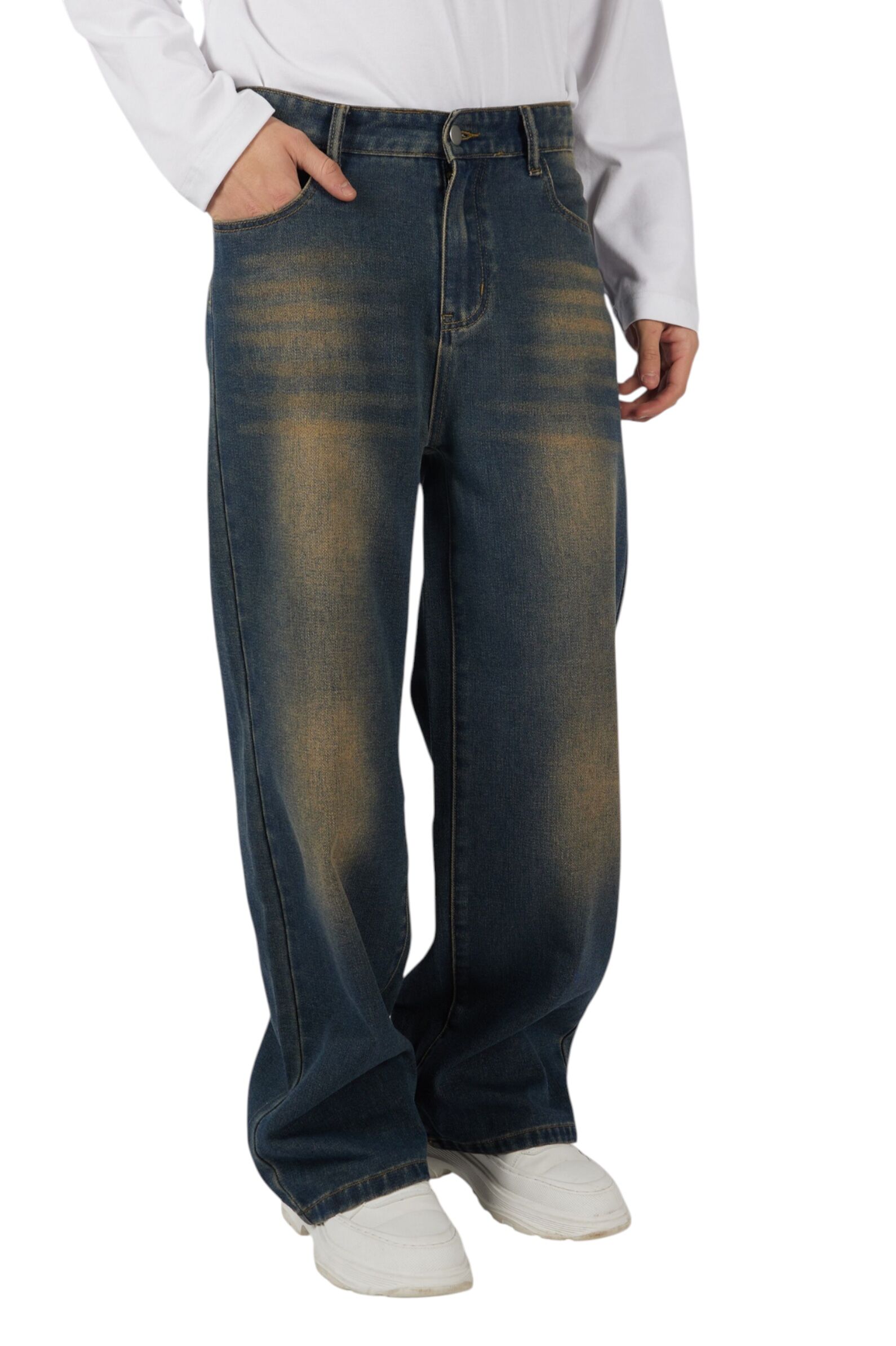 Джинсы АРТ.B-JN35413,син,хл