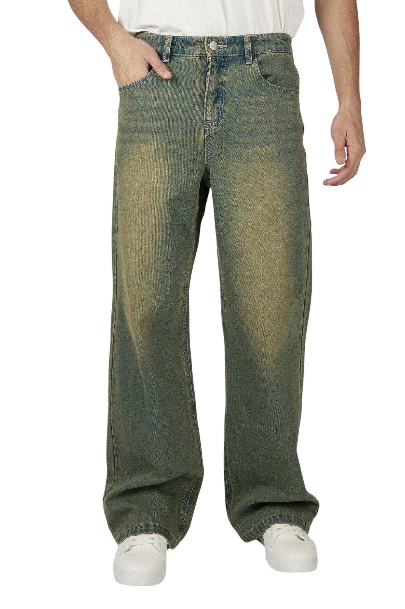 Джинсы АРТ.B-JN36018,син,хл