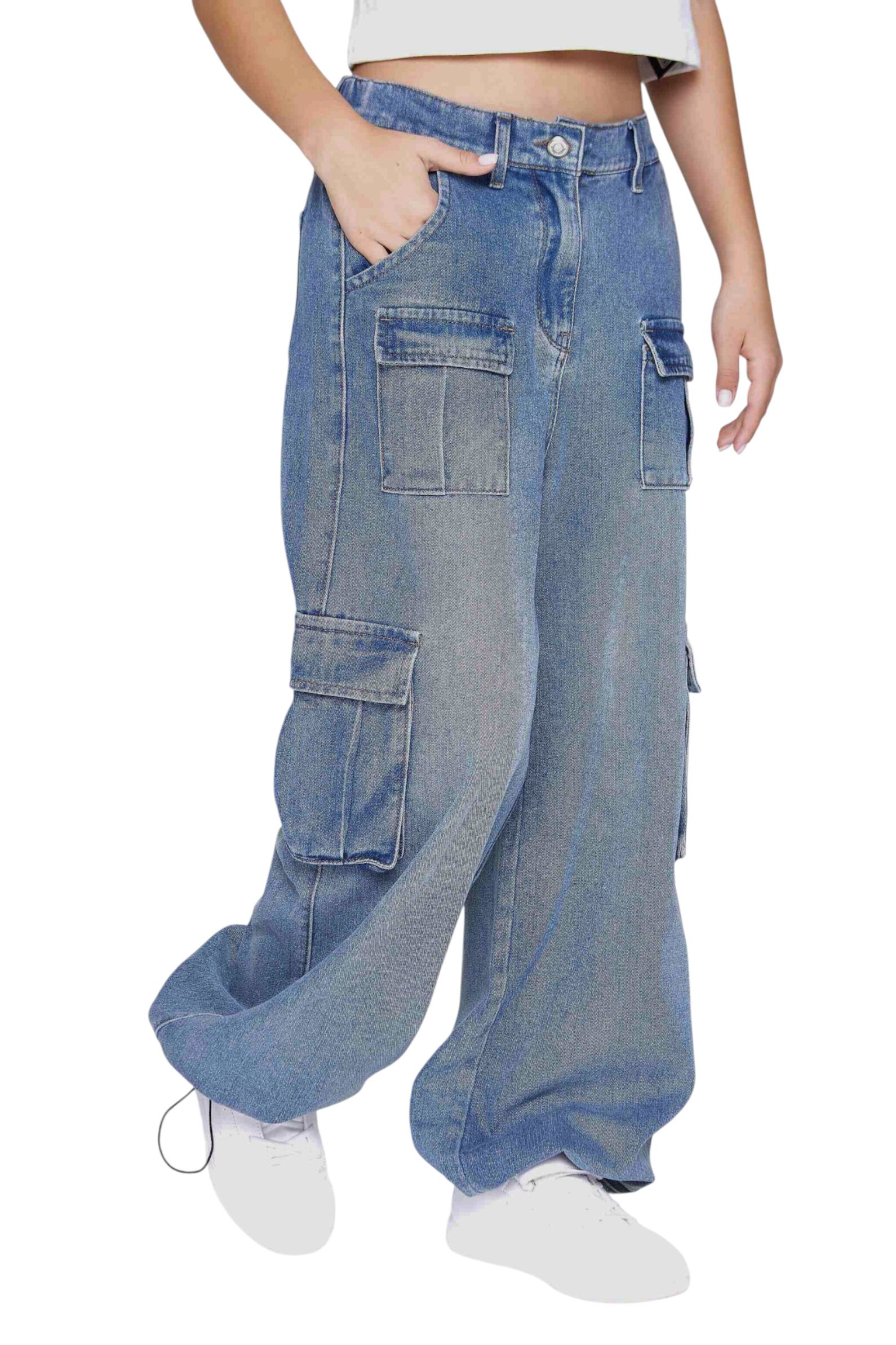 Джинсы дев АРТ.G-JN25134,гол,хл