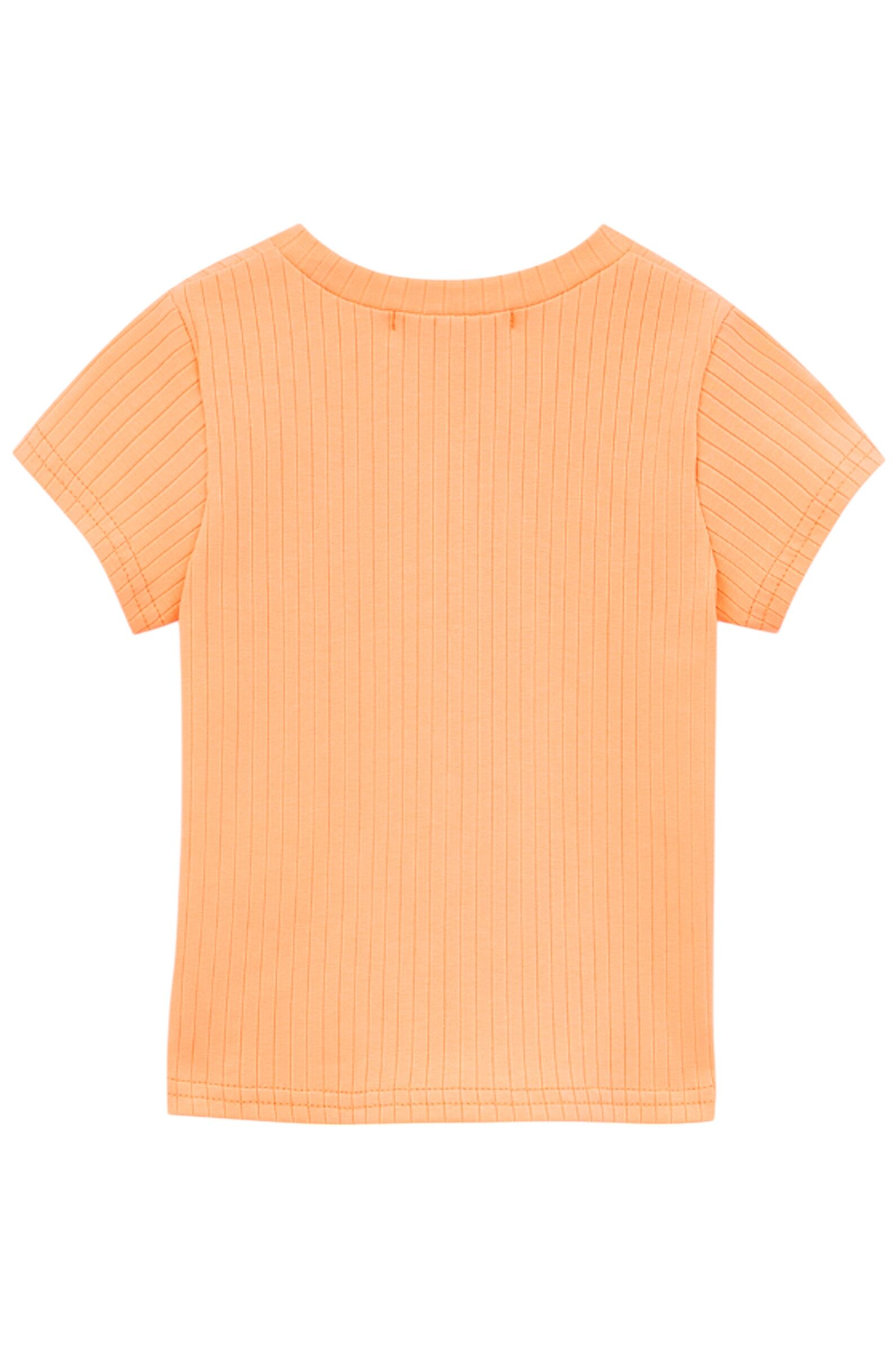 Футболка дев. АРТ.250024,оранж,хл-эл