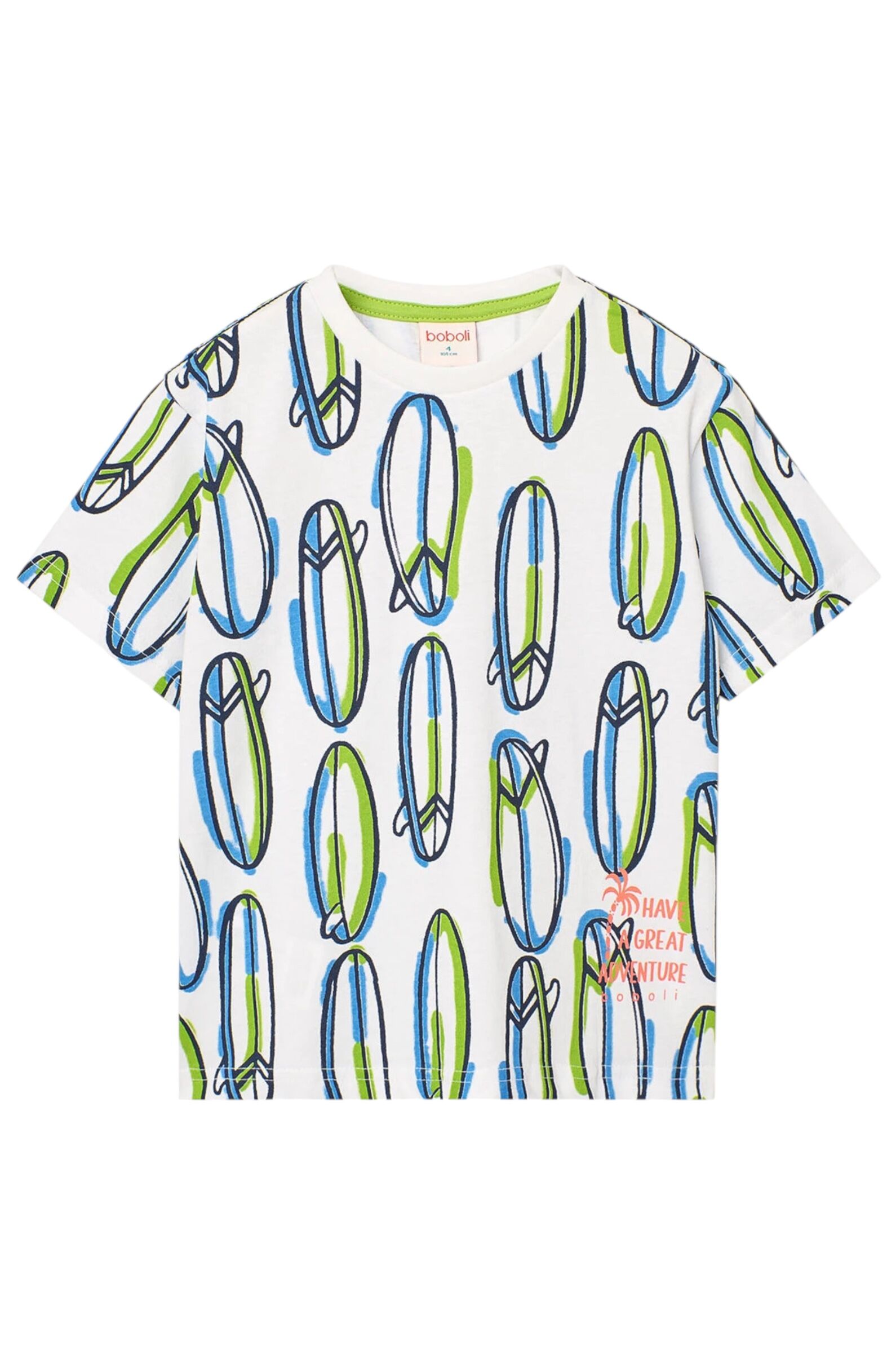 Футболка мал. АРТ.531133,бел-мул,хл