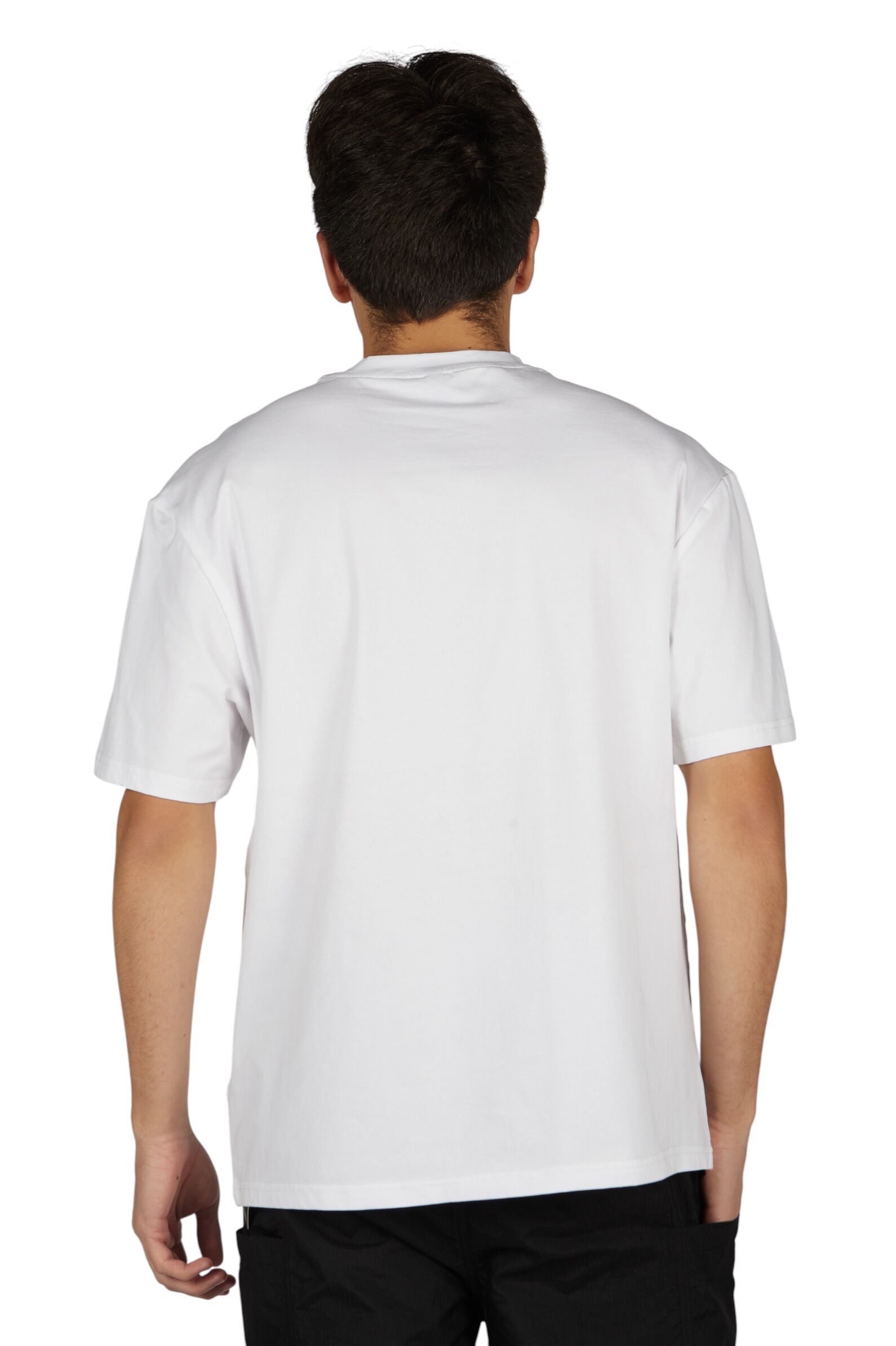 Футболка АРТ.B-TS36037,бел-чер,хл-эл