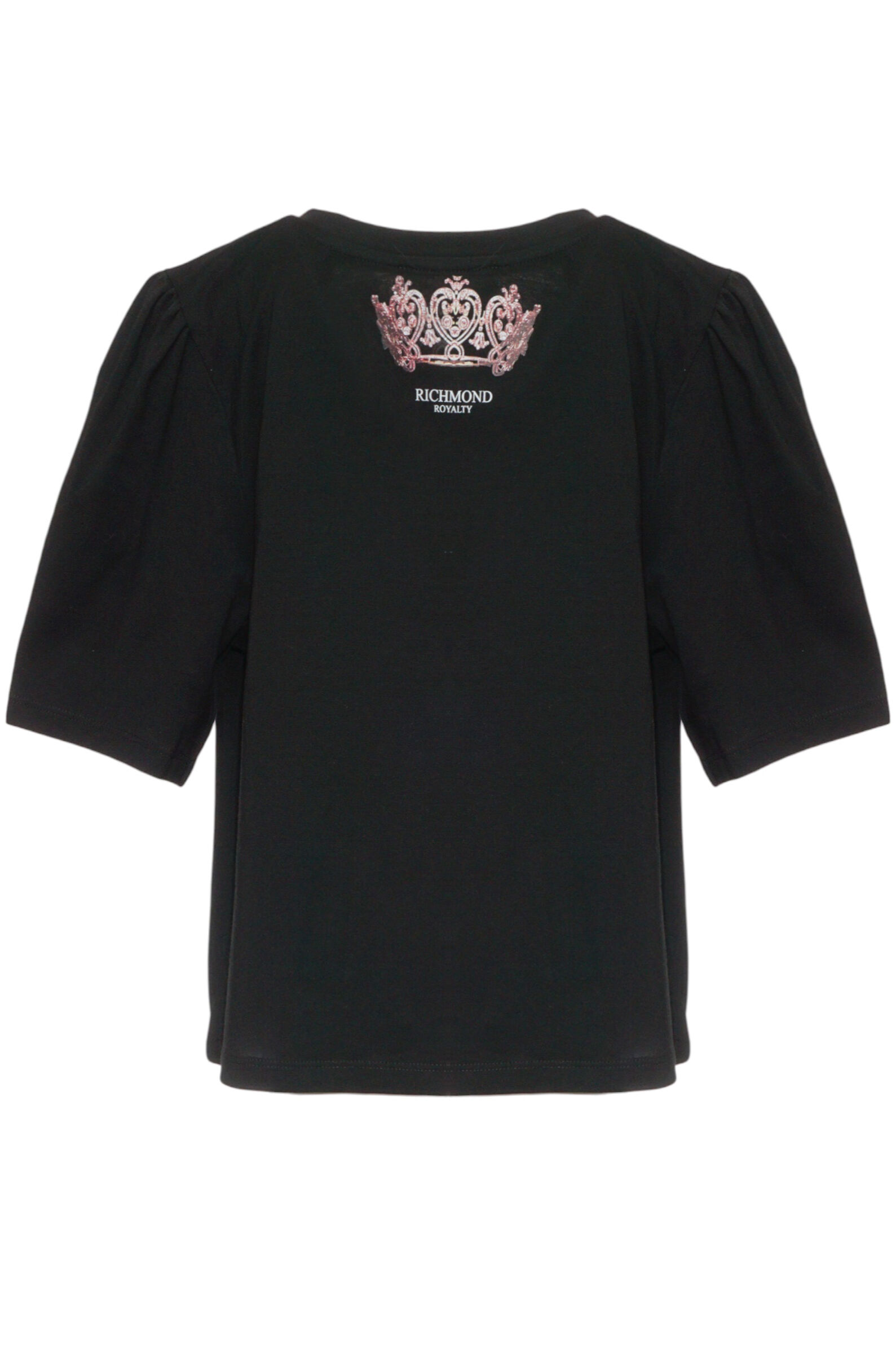 Футболка дев АРТ.RGP24075TS SW,чер,хл