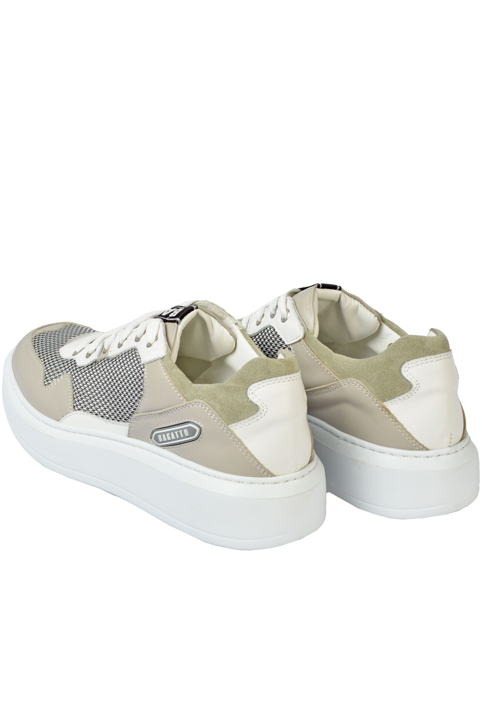 Кеды муж.АРТ.4764,сер-бел,н.к-з-тек/н.к