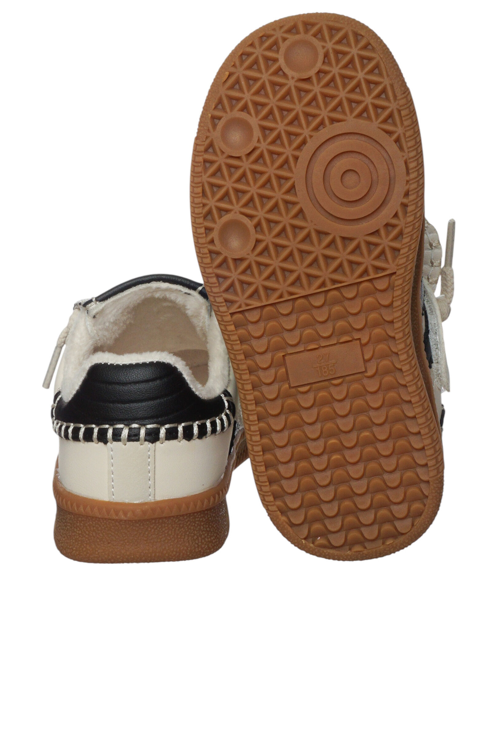 Кеды АРТ.BD24D076,беж-чер,и.к/тек