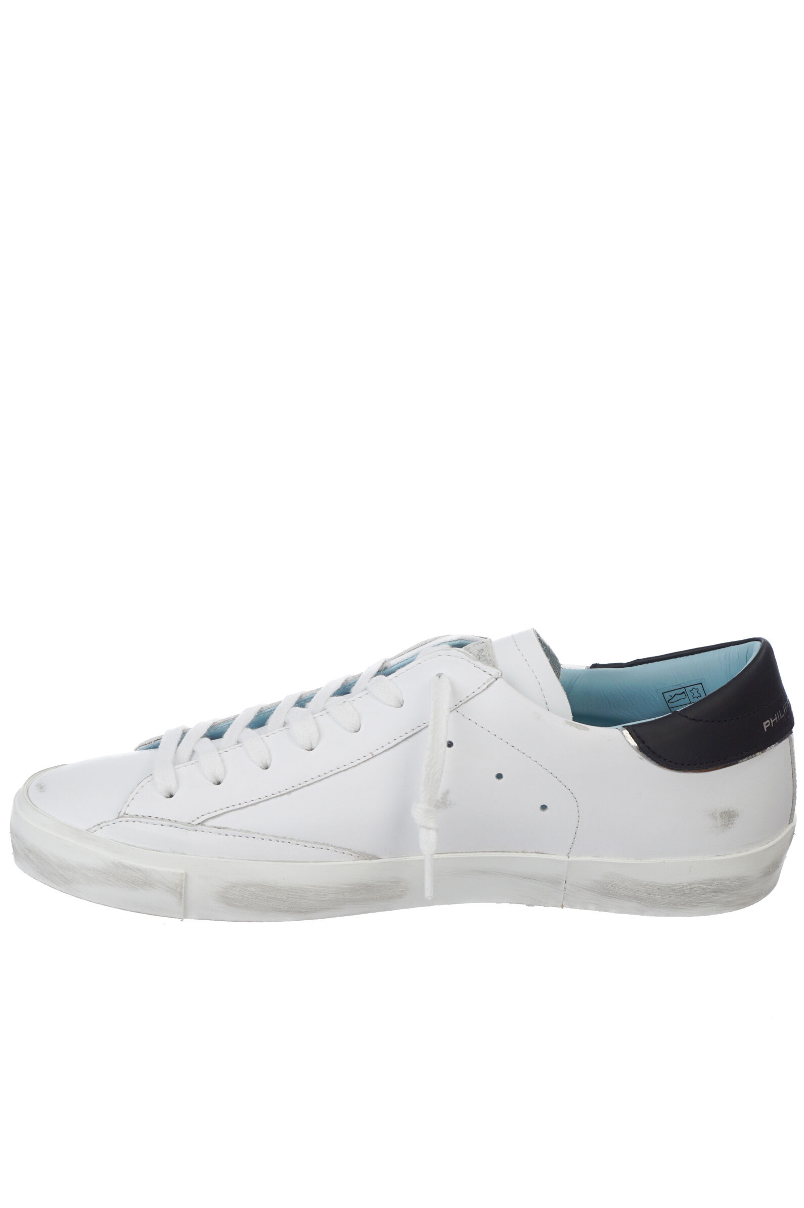 Кеды муж.АРТ.PRLU V022,бел,н.к/тек