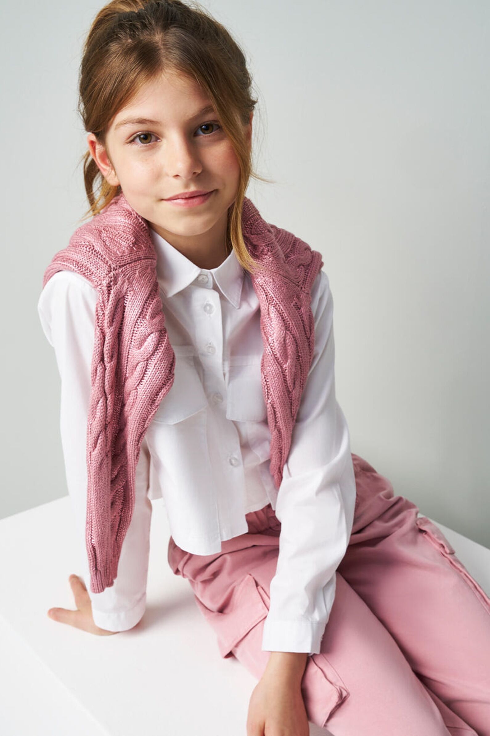 Кофта дев. АРТ.4.B680.00,роз,хл-акр