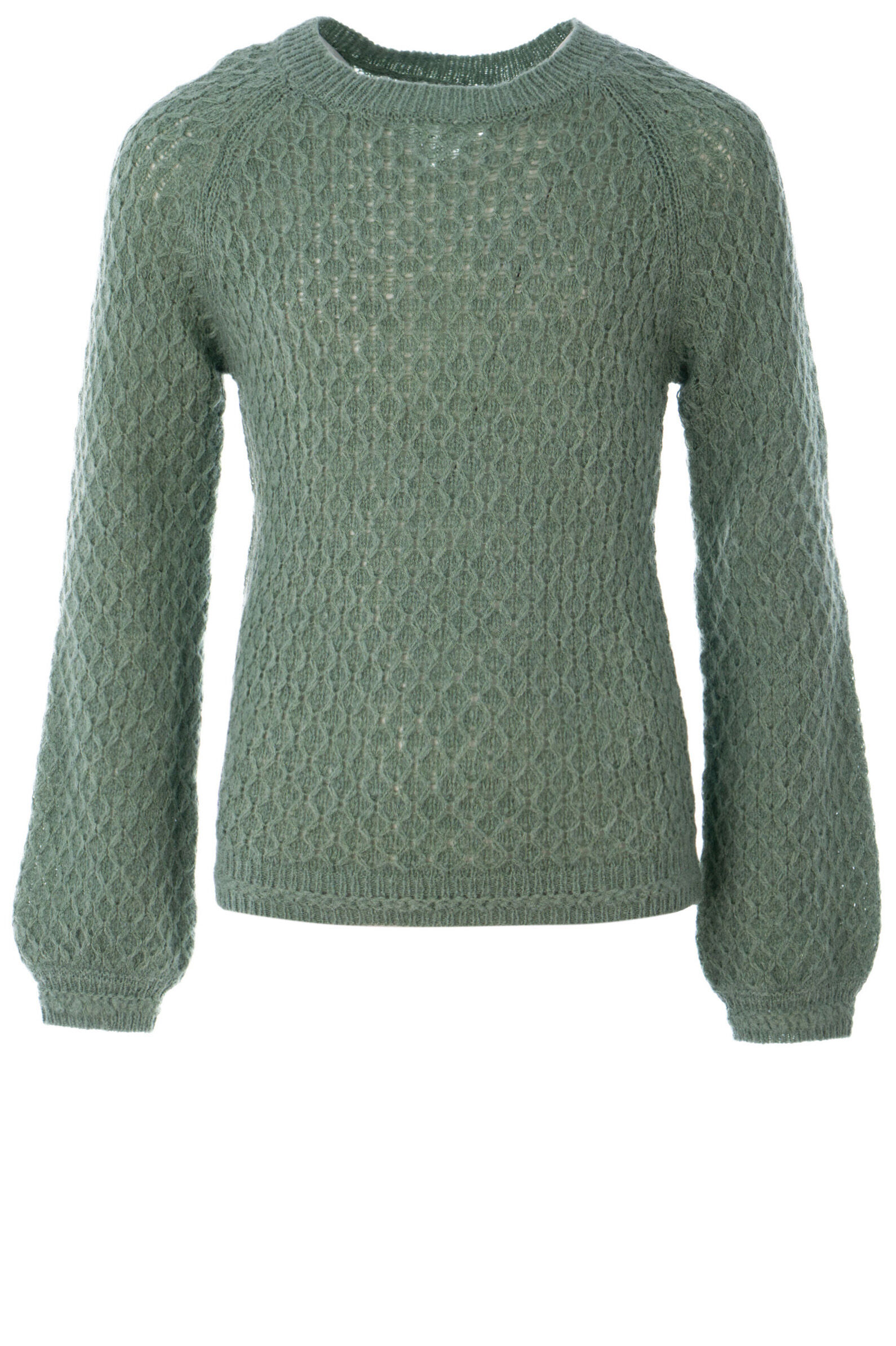 Кофта дев. АРТ.5859,зел,пэ-па-акр