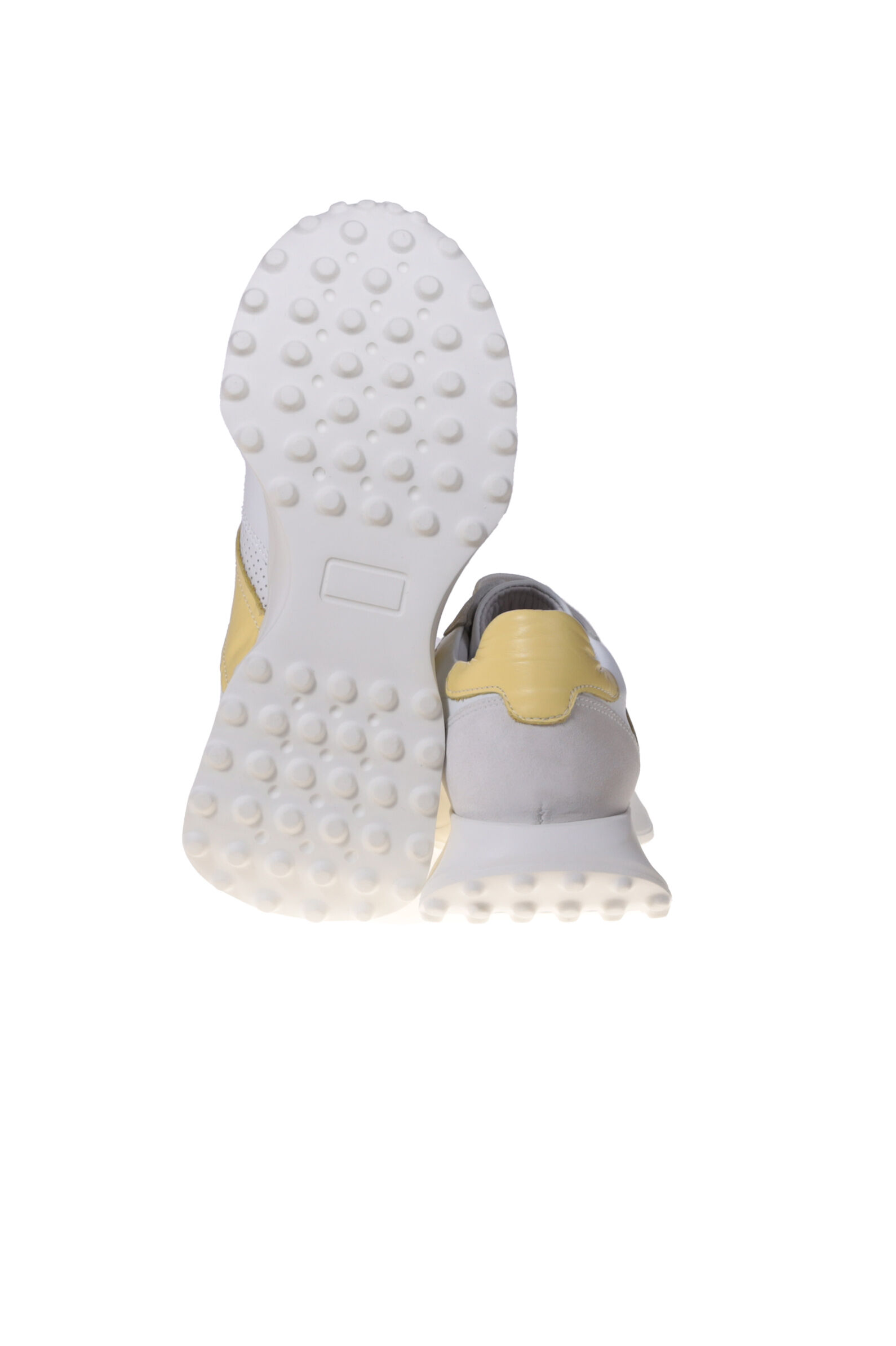 Кроссовки жен. АРТ.37461-72,бел-жел,н.к-з/н.к