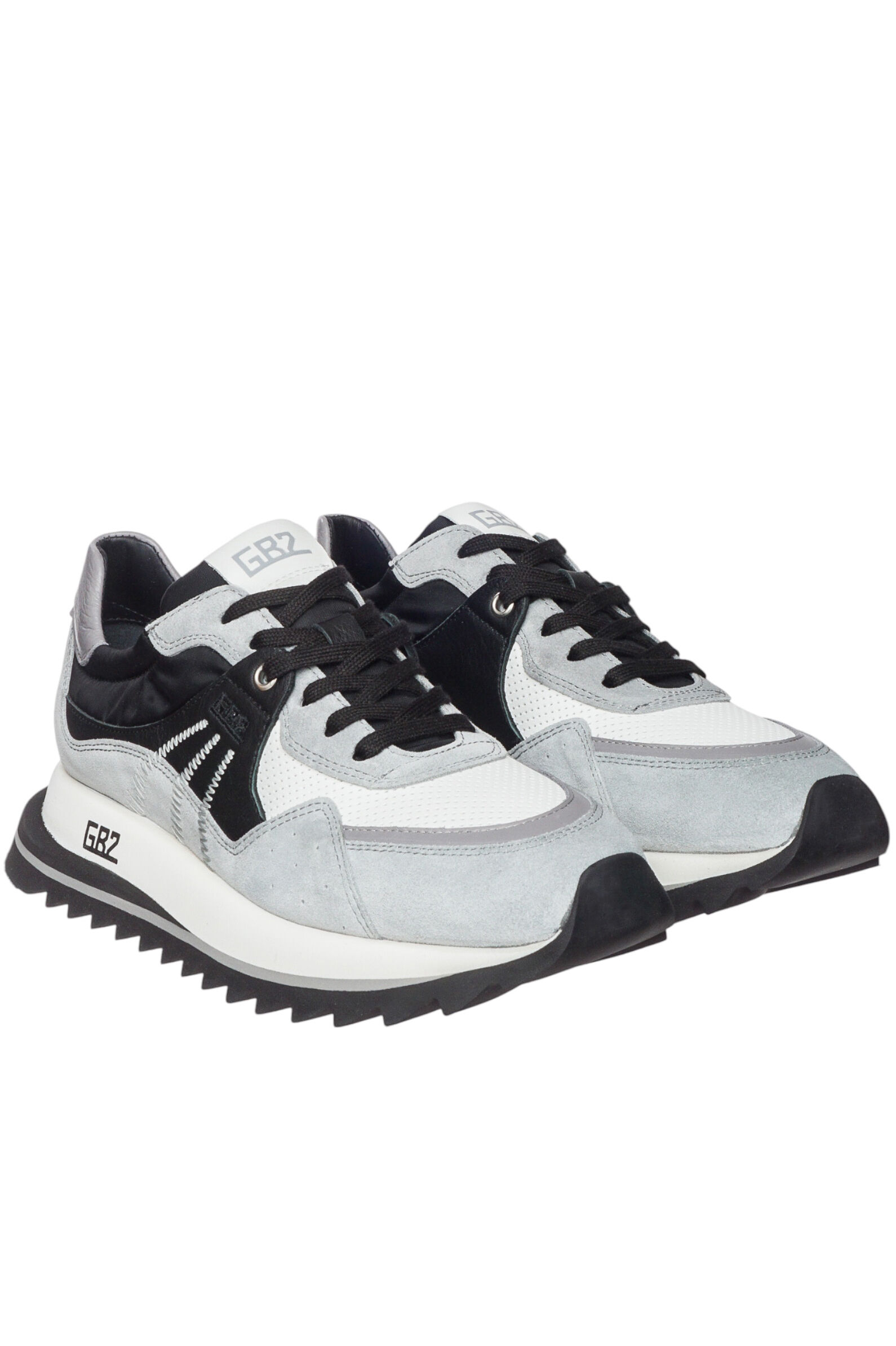 Кроссовки муж. АРТ.48524,сер-мул,н.з-к-тек/тек