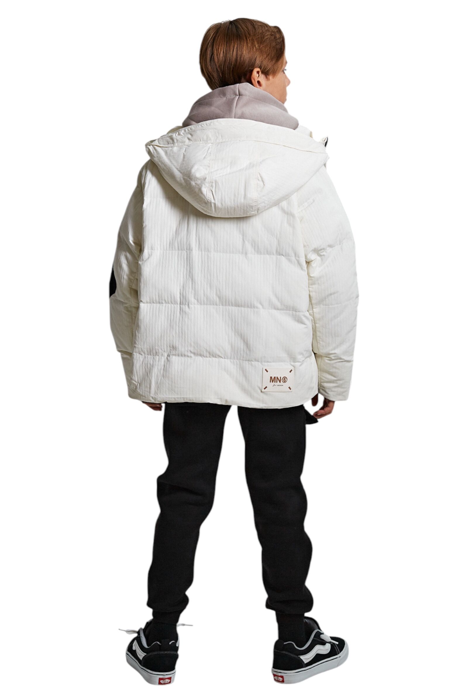 Куртка мал. АРТ.B-PLT34642,бел,пэ