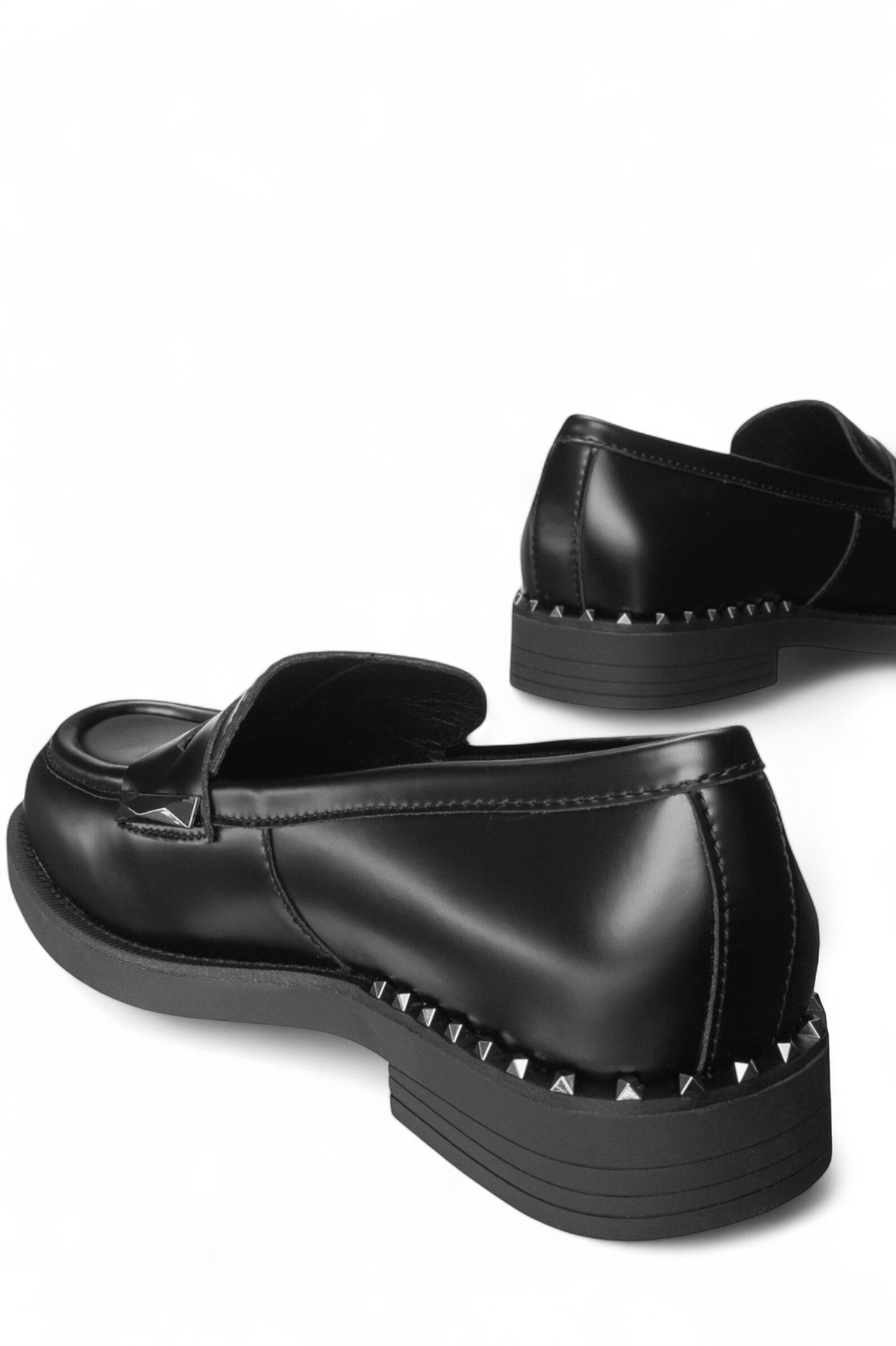 Лоферы жен. АРТ.FW25-M-151930-001,чер,н.к/н.к