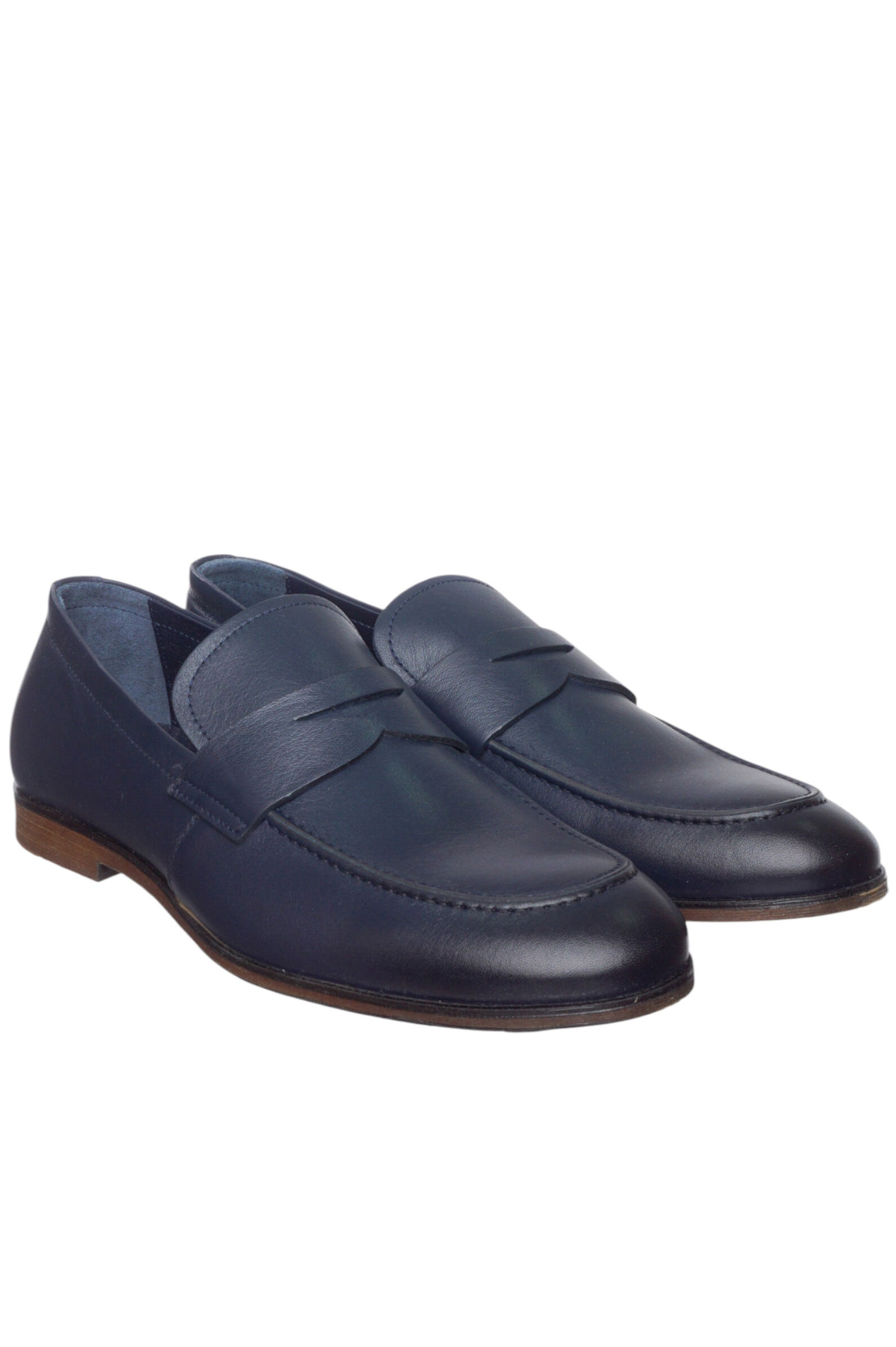 Лоферы муж.АРТ.L160,син,н.к/н.к