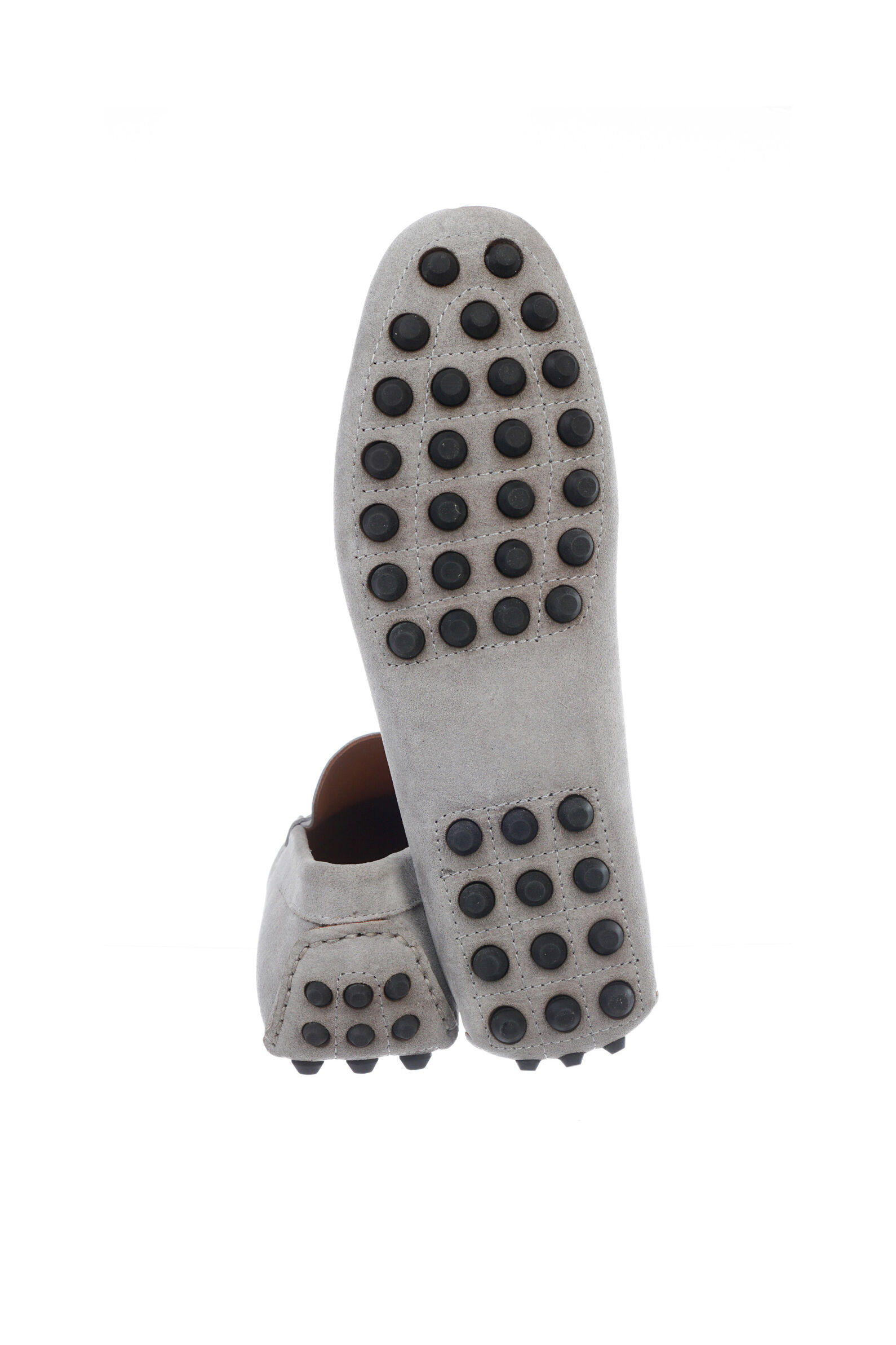 Мокасины муж. АРТ.25200,сер,н.з/н.к