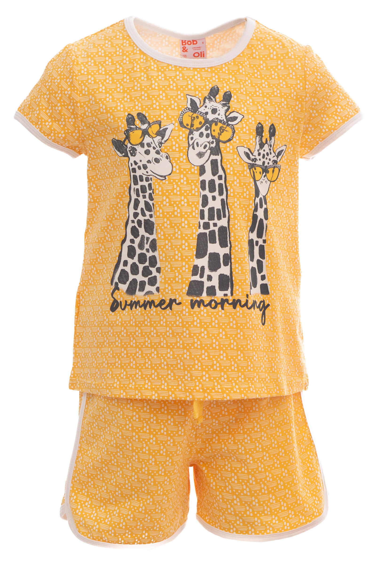 Пижама дев. АРТ.928201,жел,хл-эл