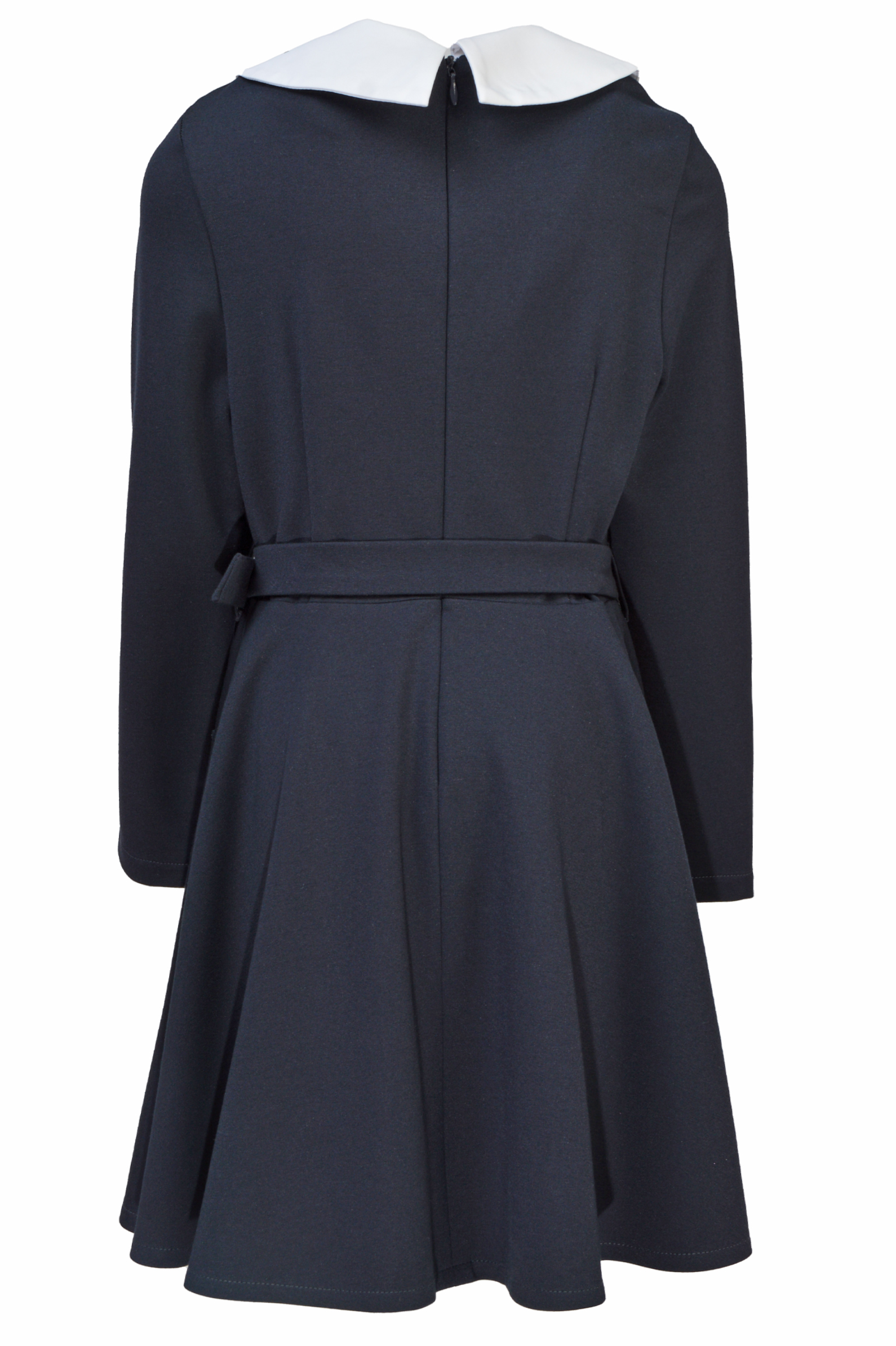 Платье дев. АРТ.LC23G-SRF-9-023,син,вис-нейл-спанд