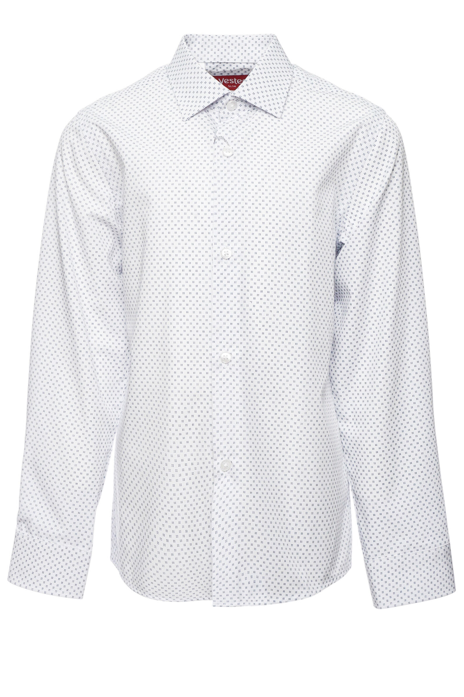 Рубашка мал. АРТ.94015-10,бел-син,бамбук-пэ