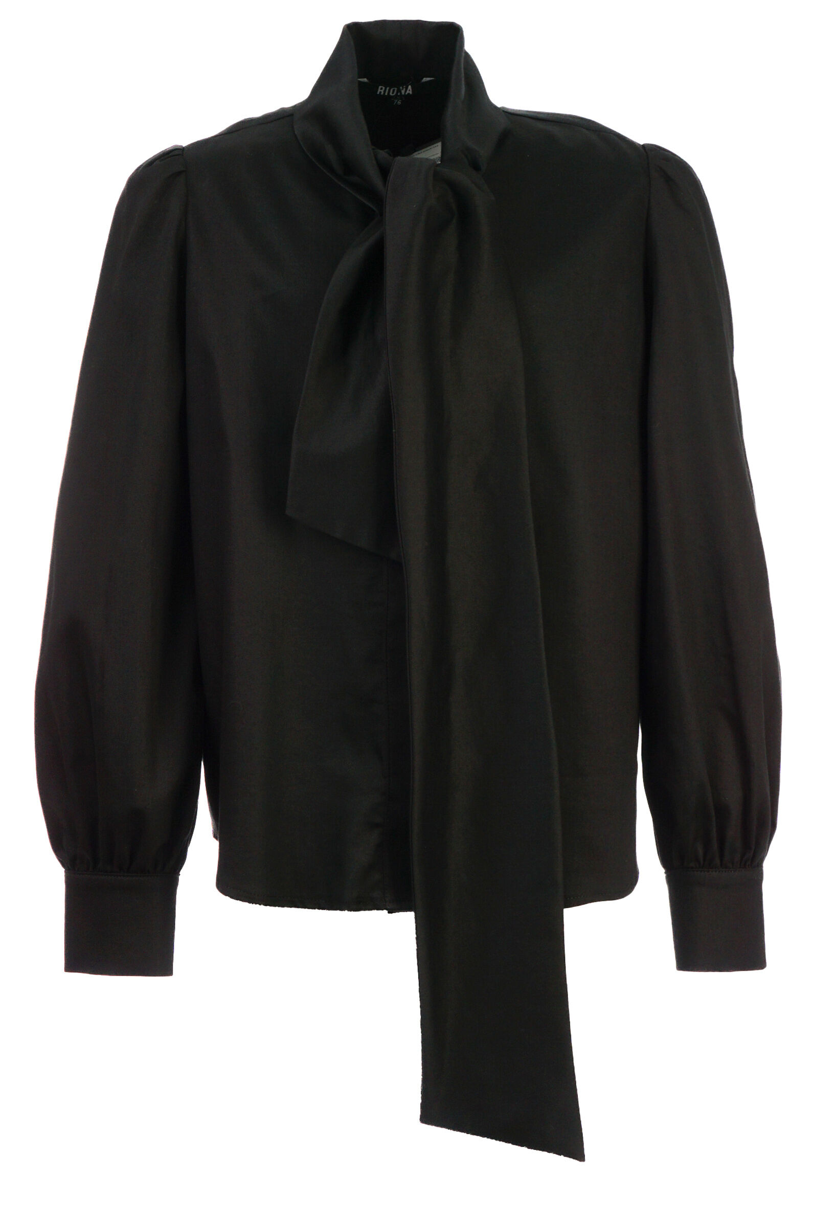 Рубашка дев. АРТ.New Like,чер,хл-полиэфир