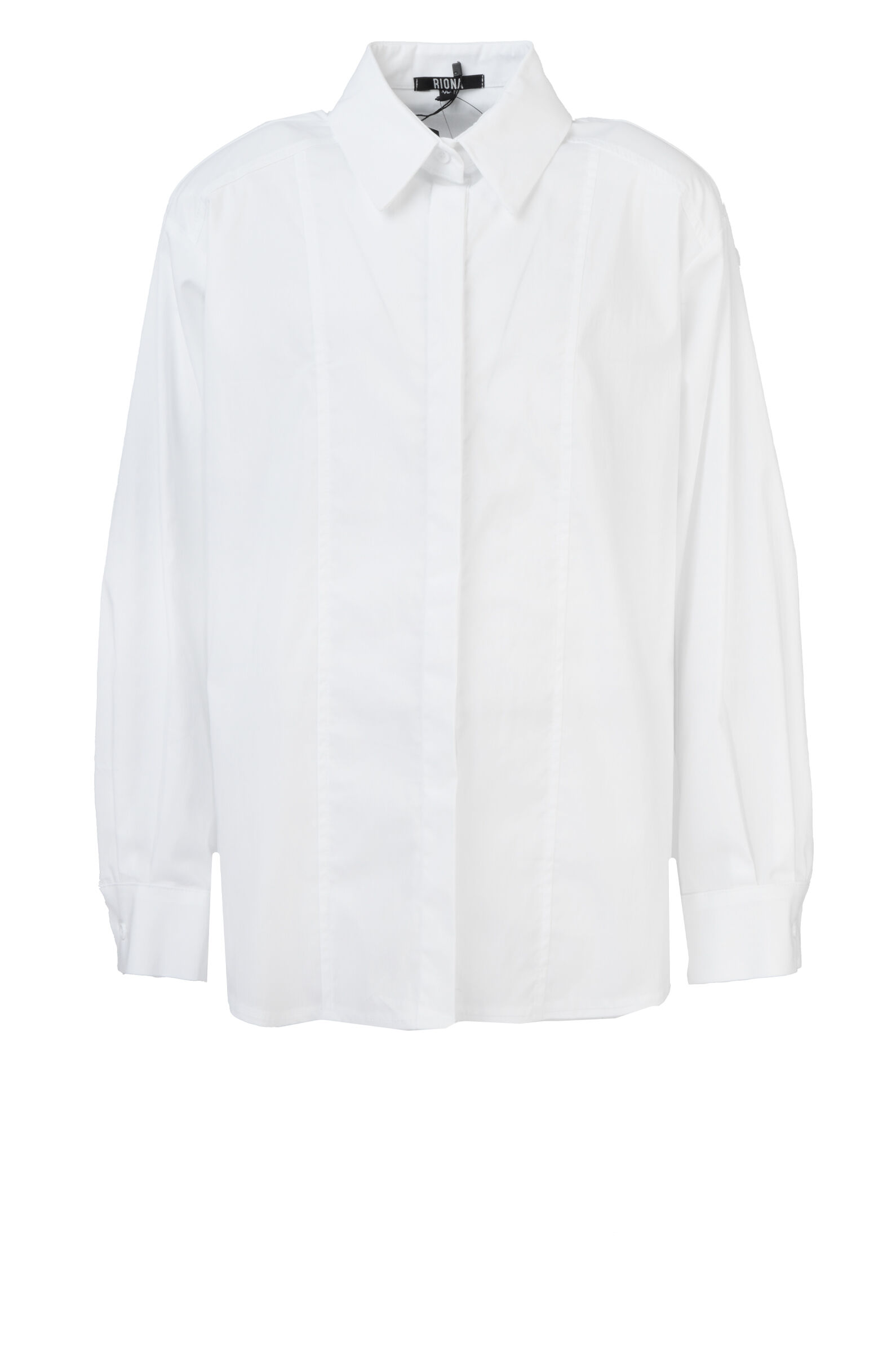 Рубашка дев. АРТ.News,бел,хл-пэ