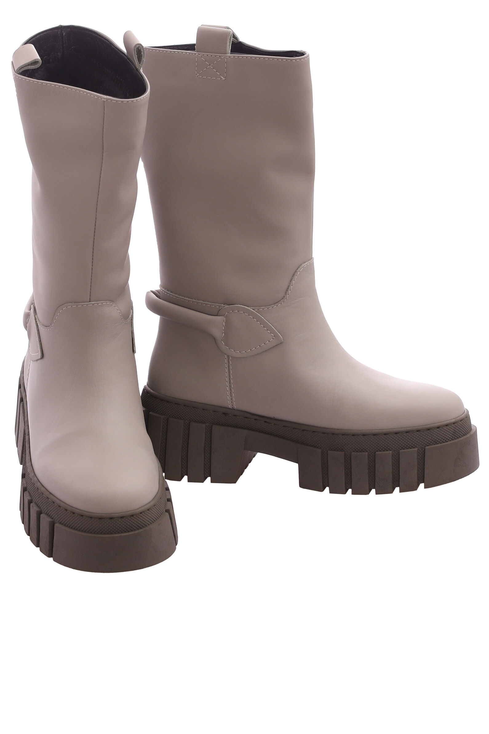 Сапоги жен. АРТ.21-756-3,cер,н.к/байка