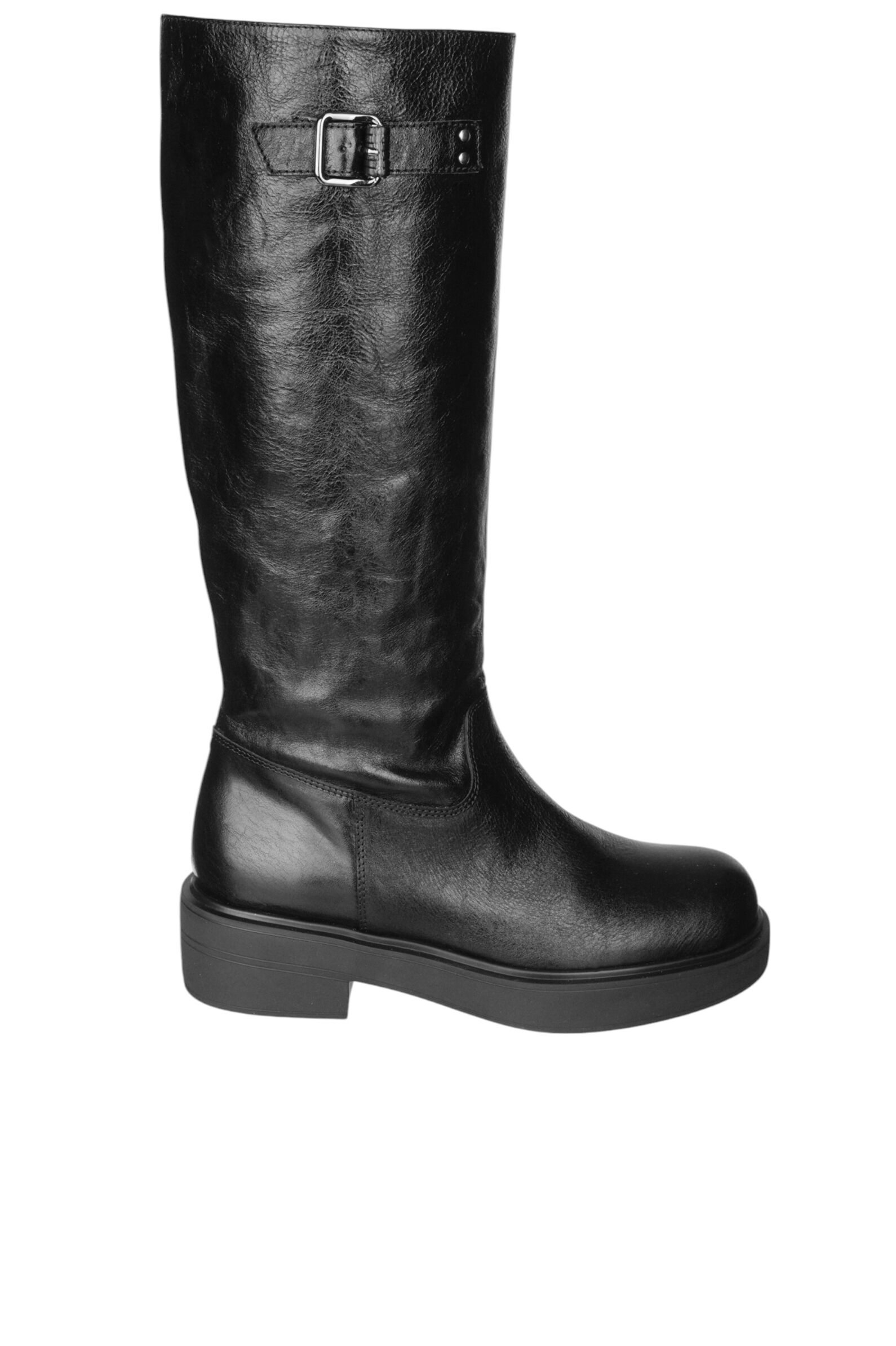 Сапоги жен.АРТ.8963L,чер,н.к/тек