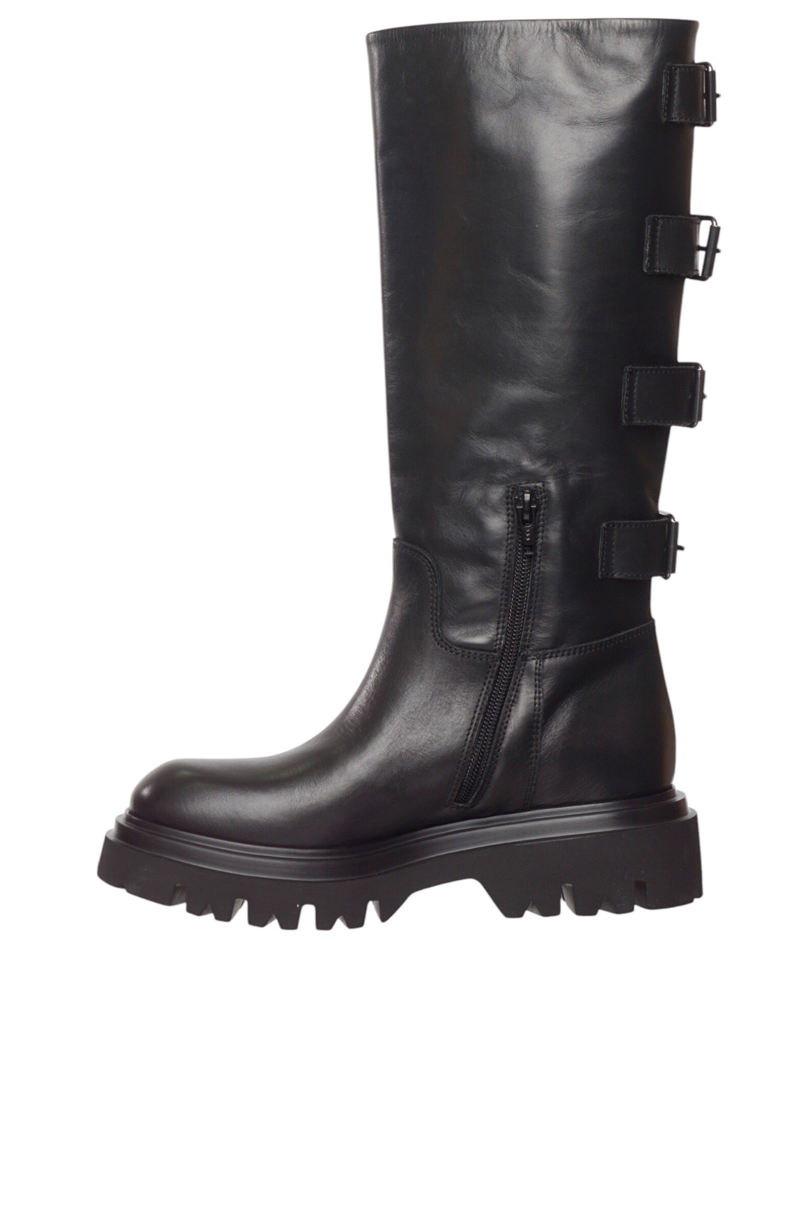 Сапоги жен.АРТ.8992L,чер,н.к/н.к-тек